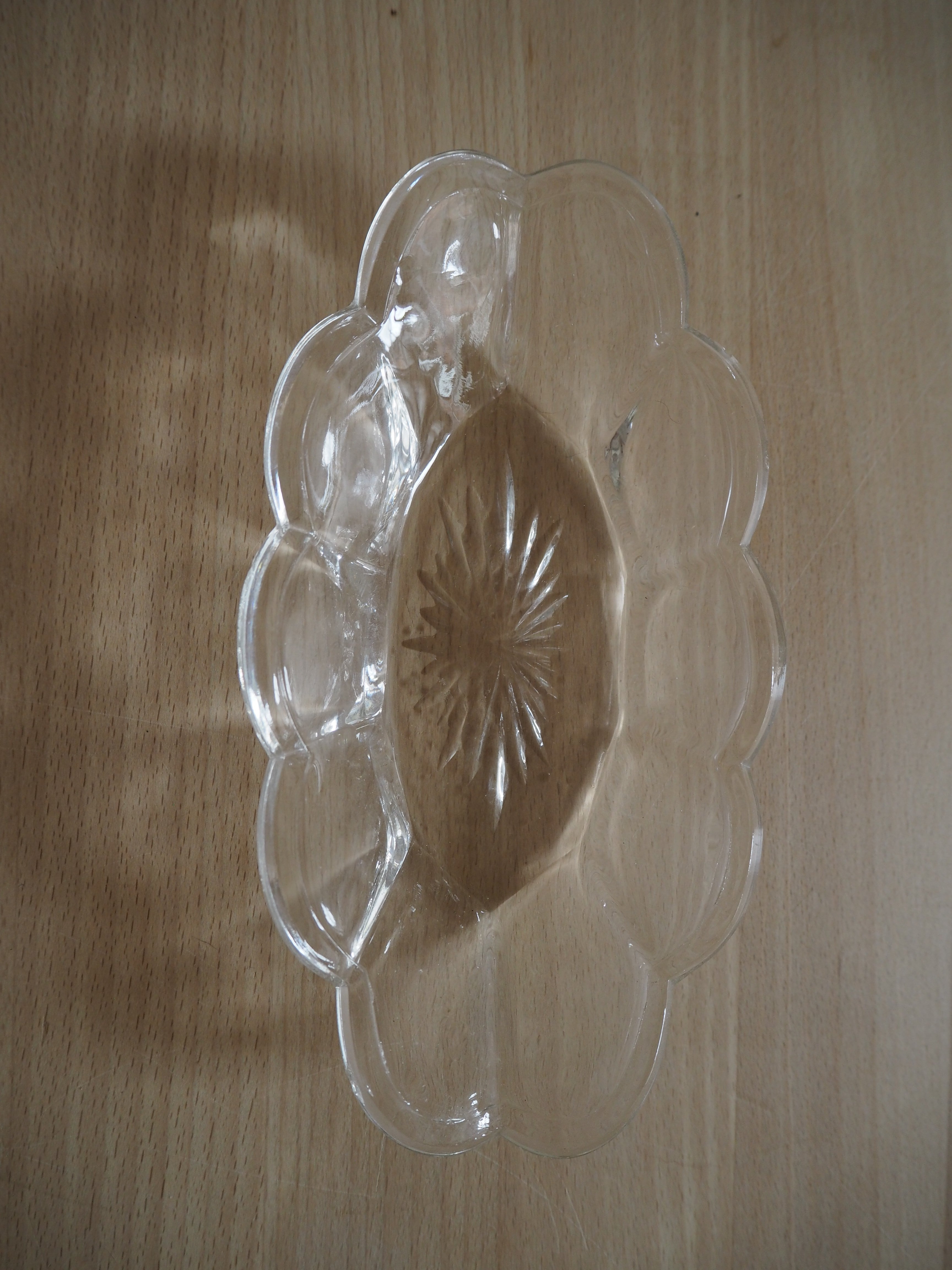 Mini oval glasfad
