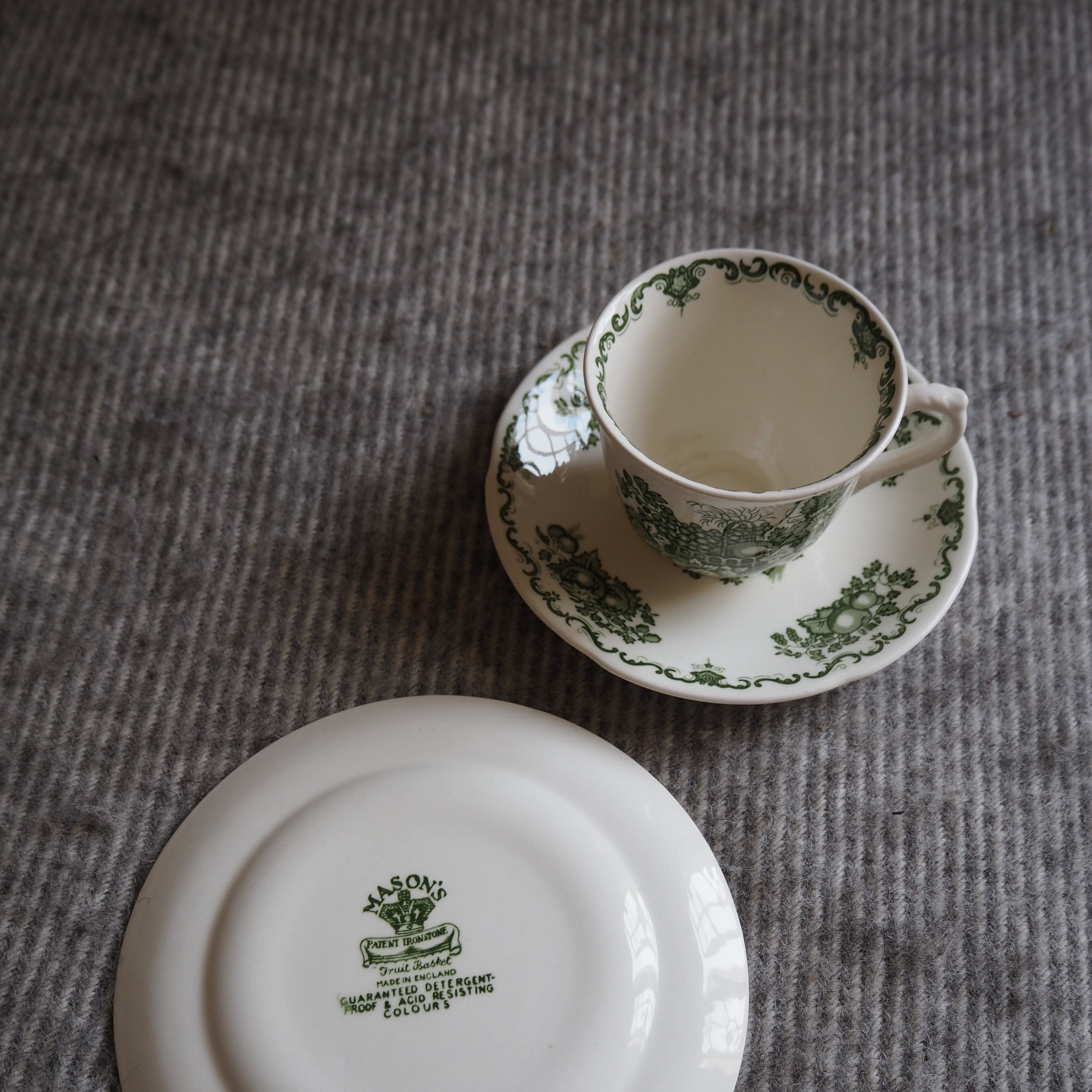 Engelsk vintage Mason's kaffekop