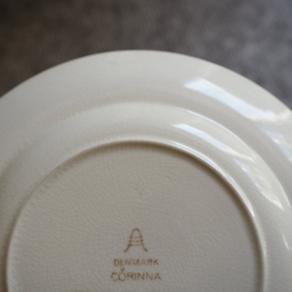Dansk aluminia desserttallerken