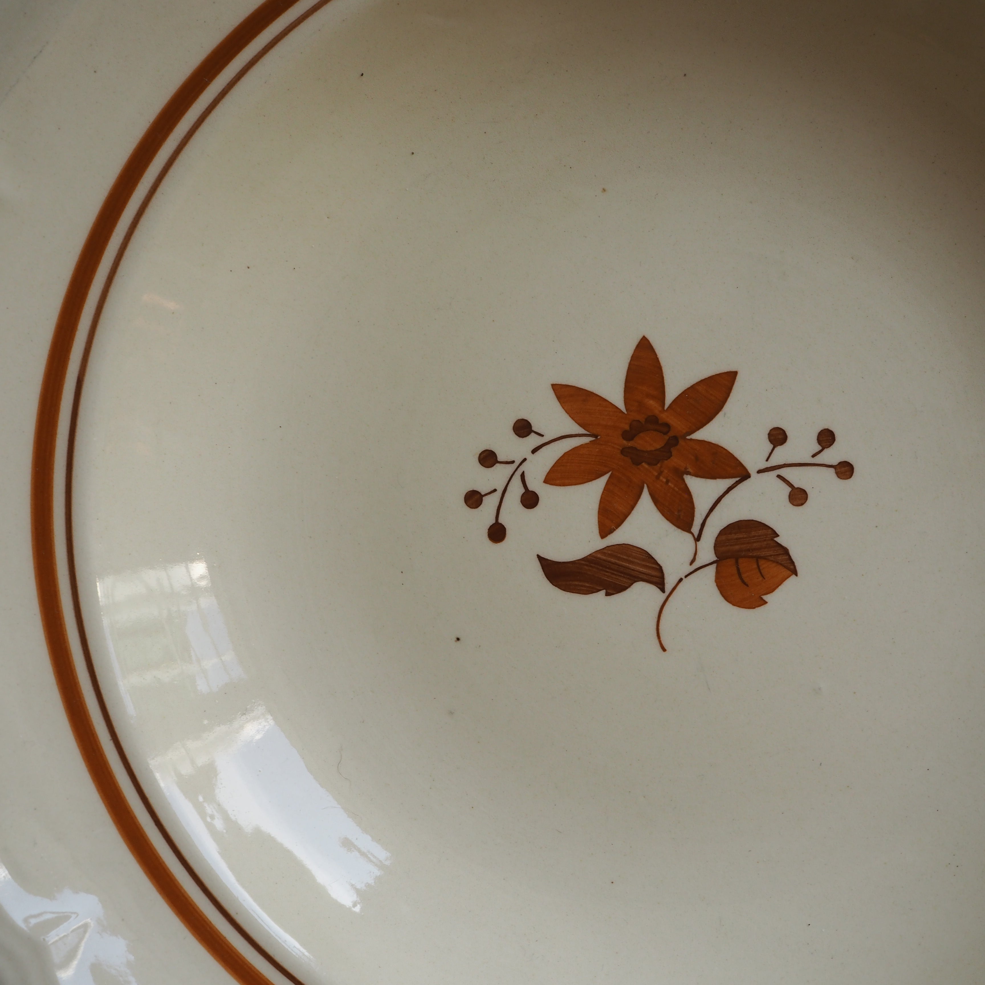 Tysk Villeroy & Boch fajance dybe tallerkener