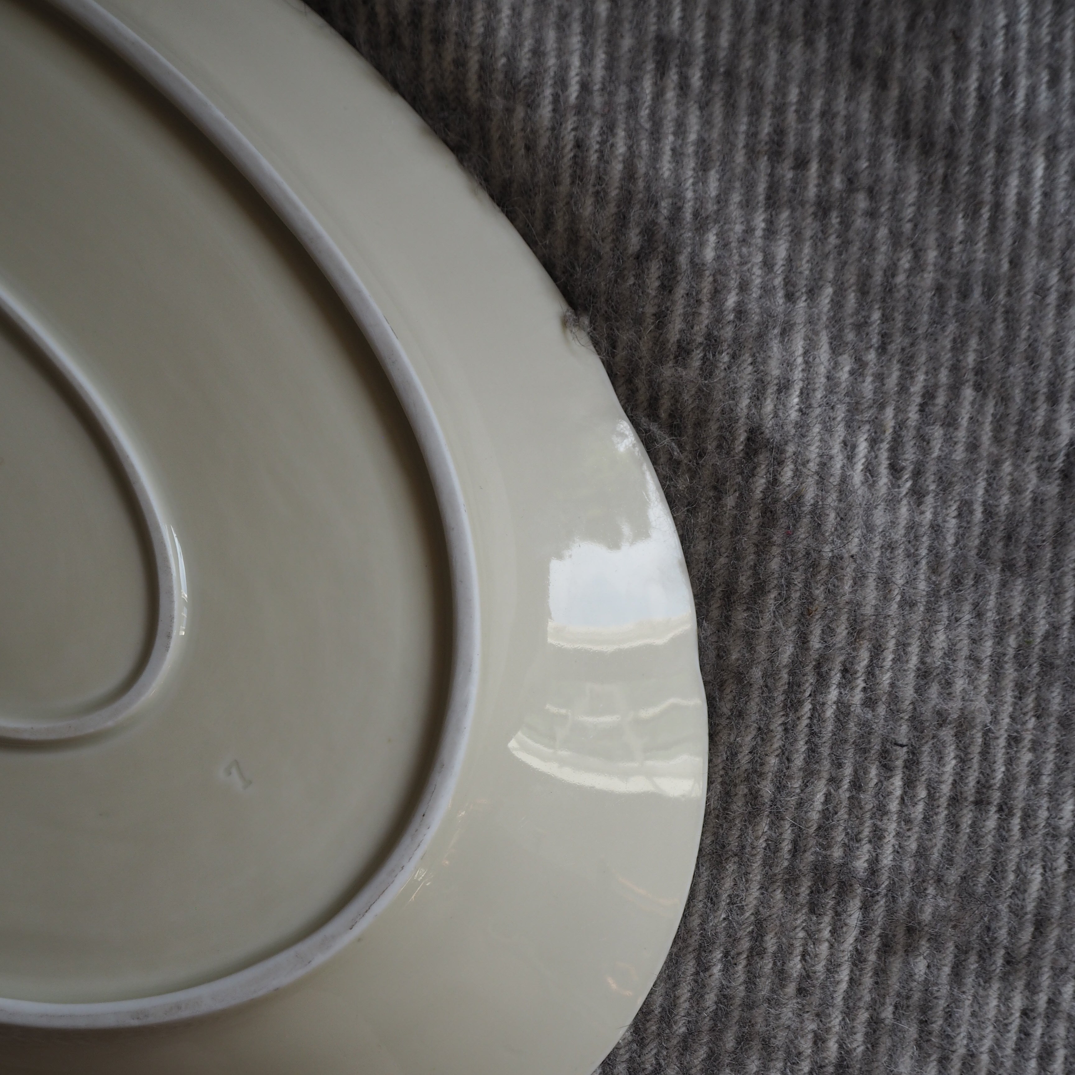 Dansk Kjøbenhavns Porcellains Maleri fad
