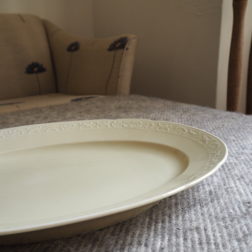 Dansk Kjøbenhavns Porcellains Maleri fad