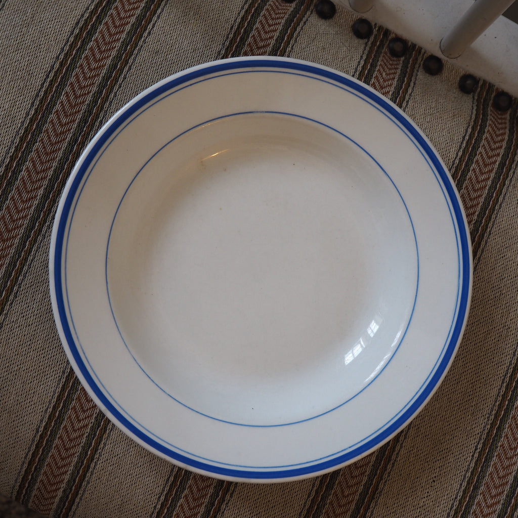 Dansk vintage aluminia dyb tallerken