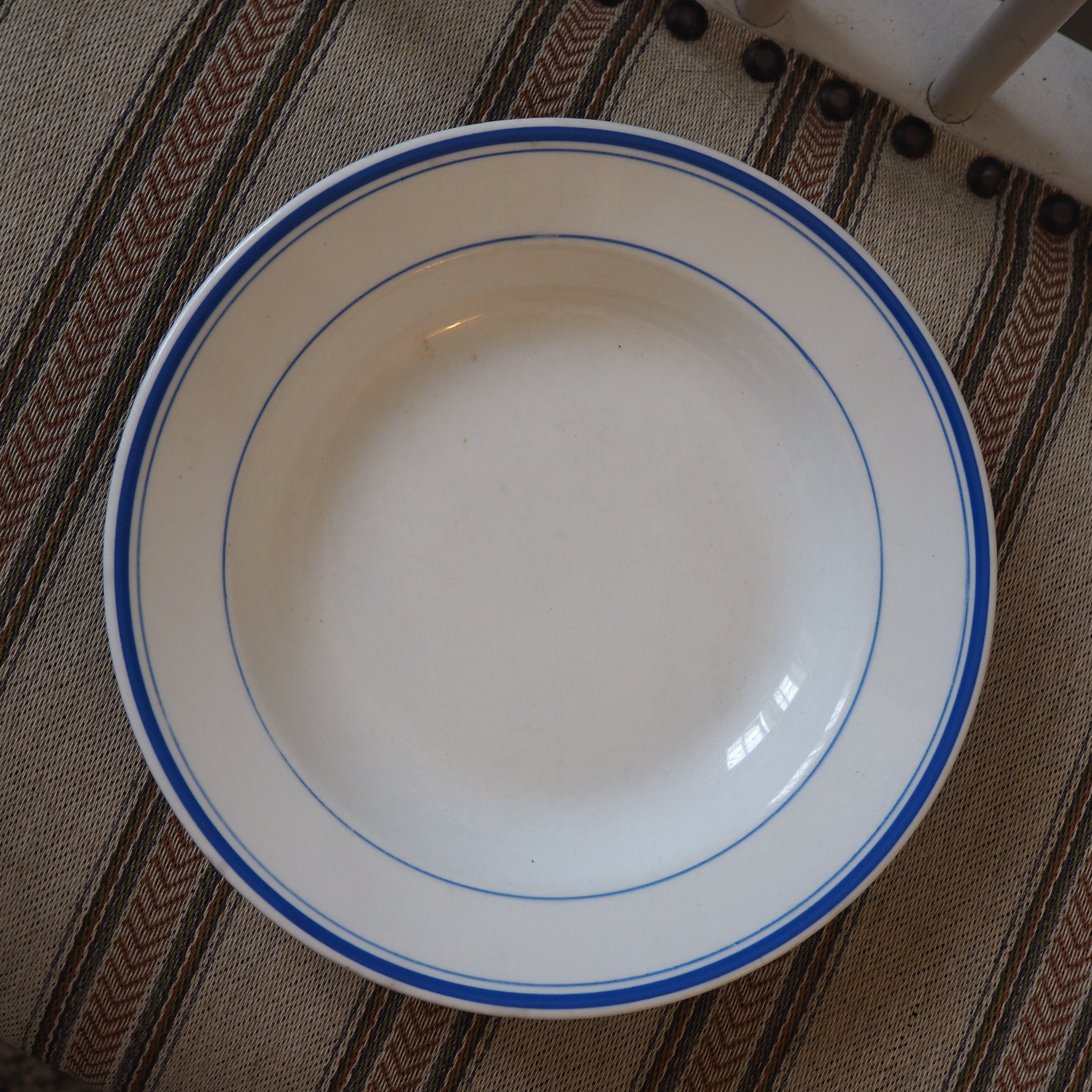 Dansk vintage aluminia dyb tallerken