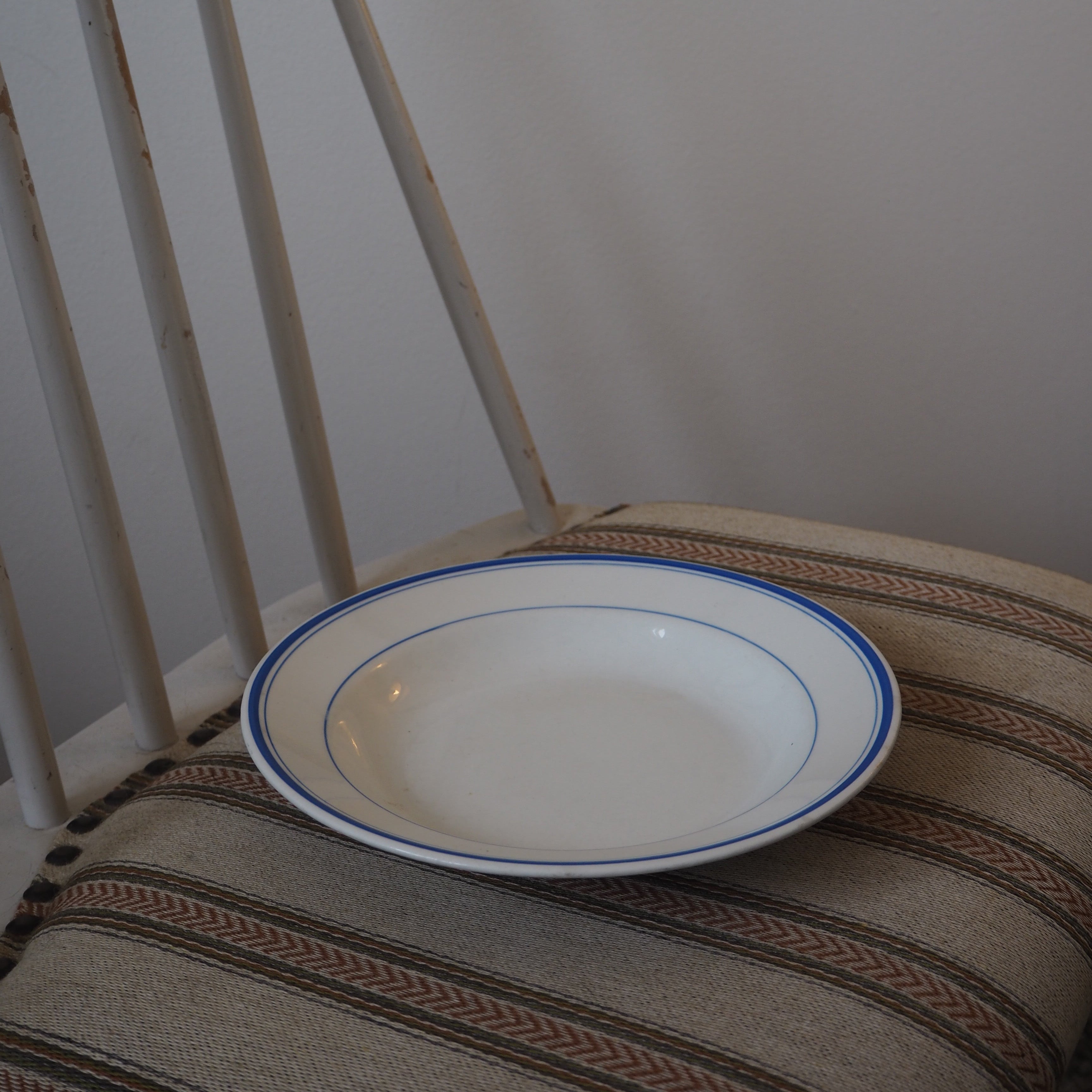 Dansk vintage aluminia dyb tallerken
