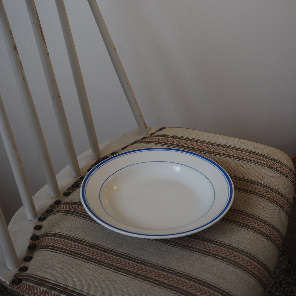 Dansk vintage aluminia dyb tallerken