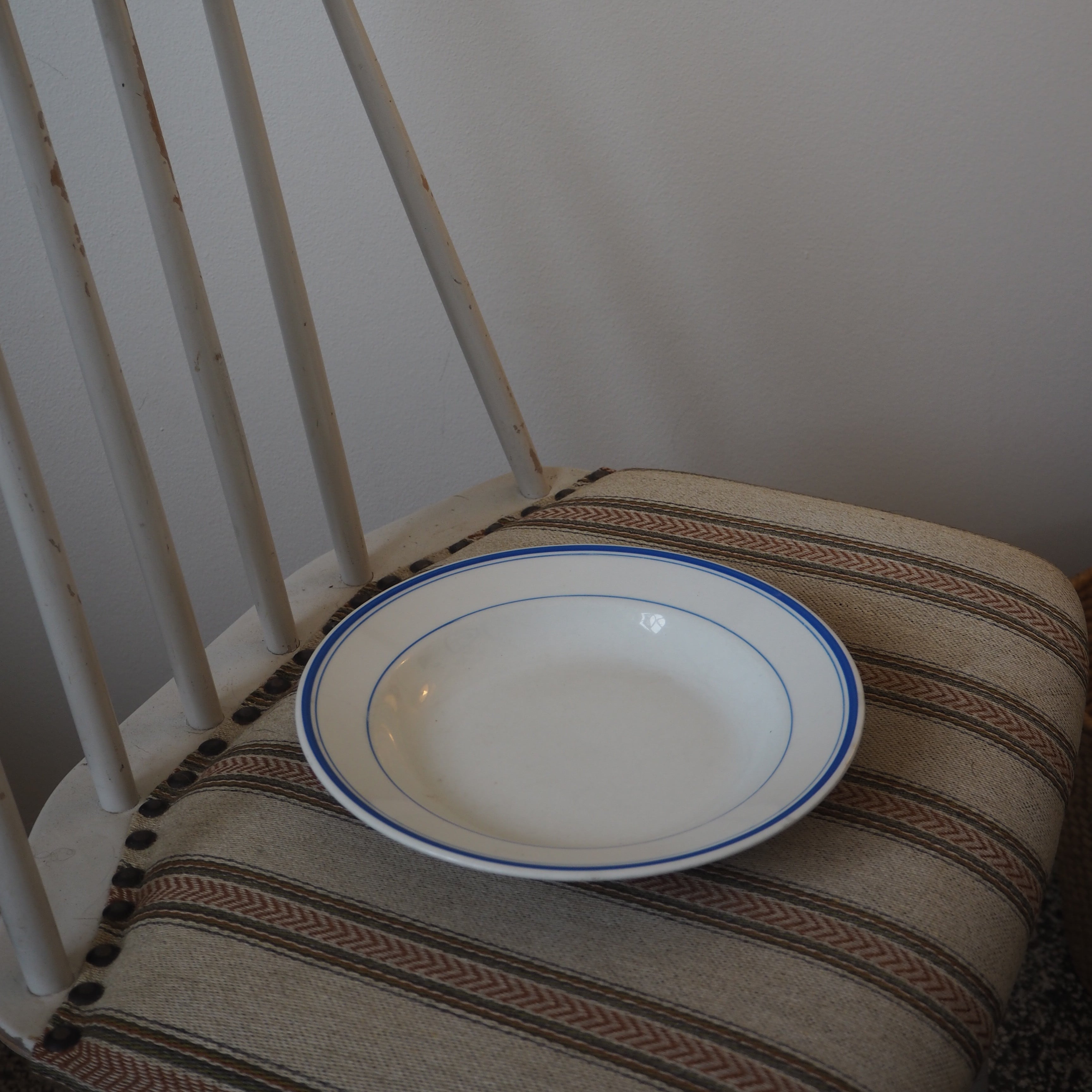 Dansk vintage aluminia dyb tallerken