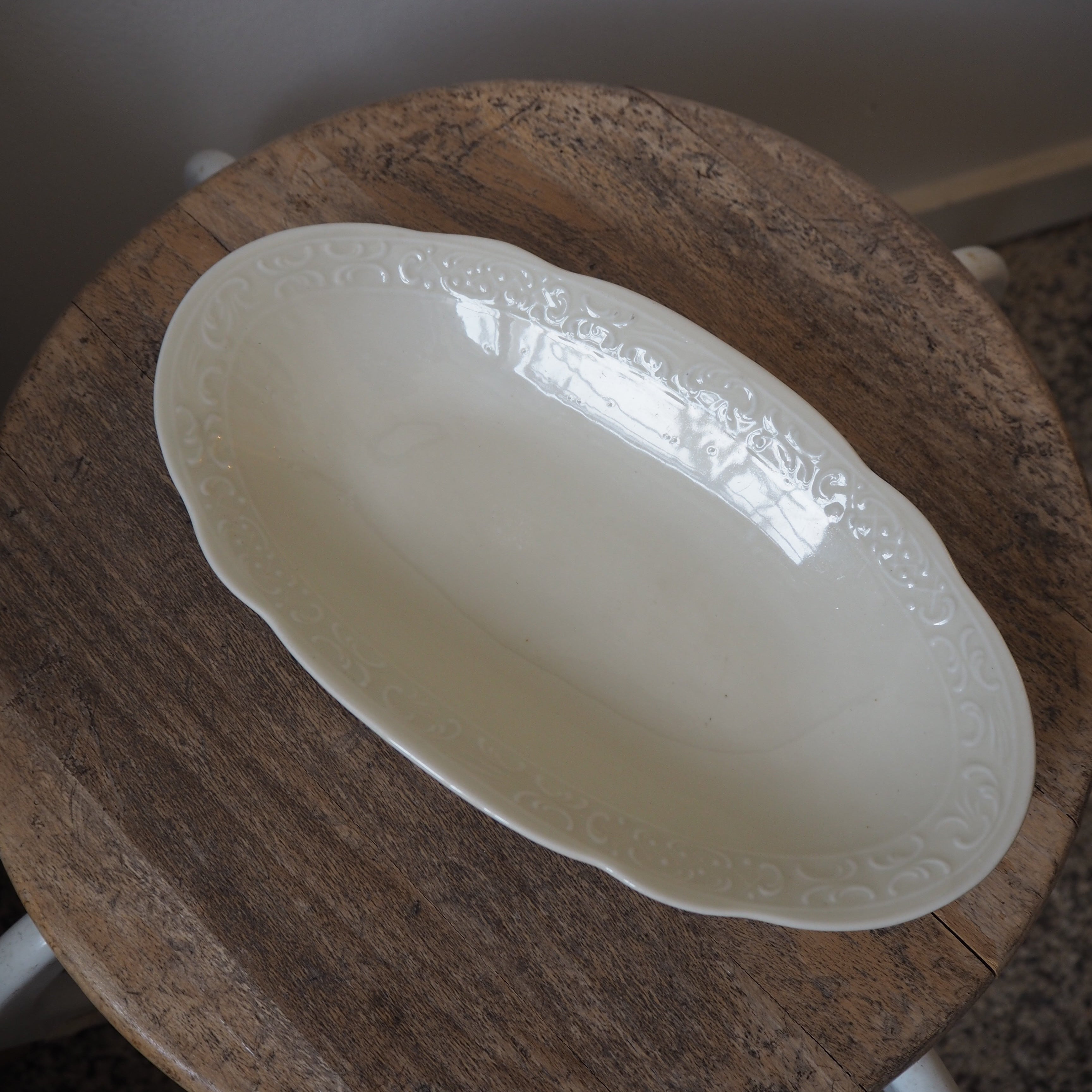 Kjøbenhavns Porcellains Maleri oval fad