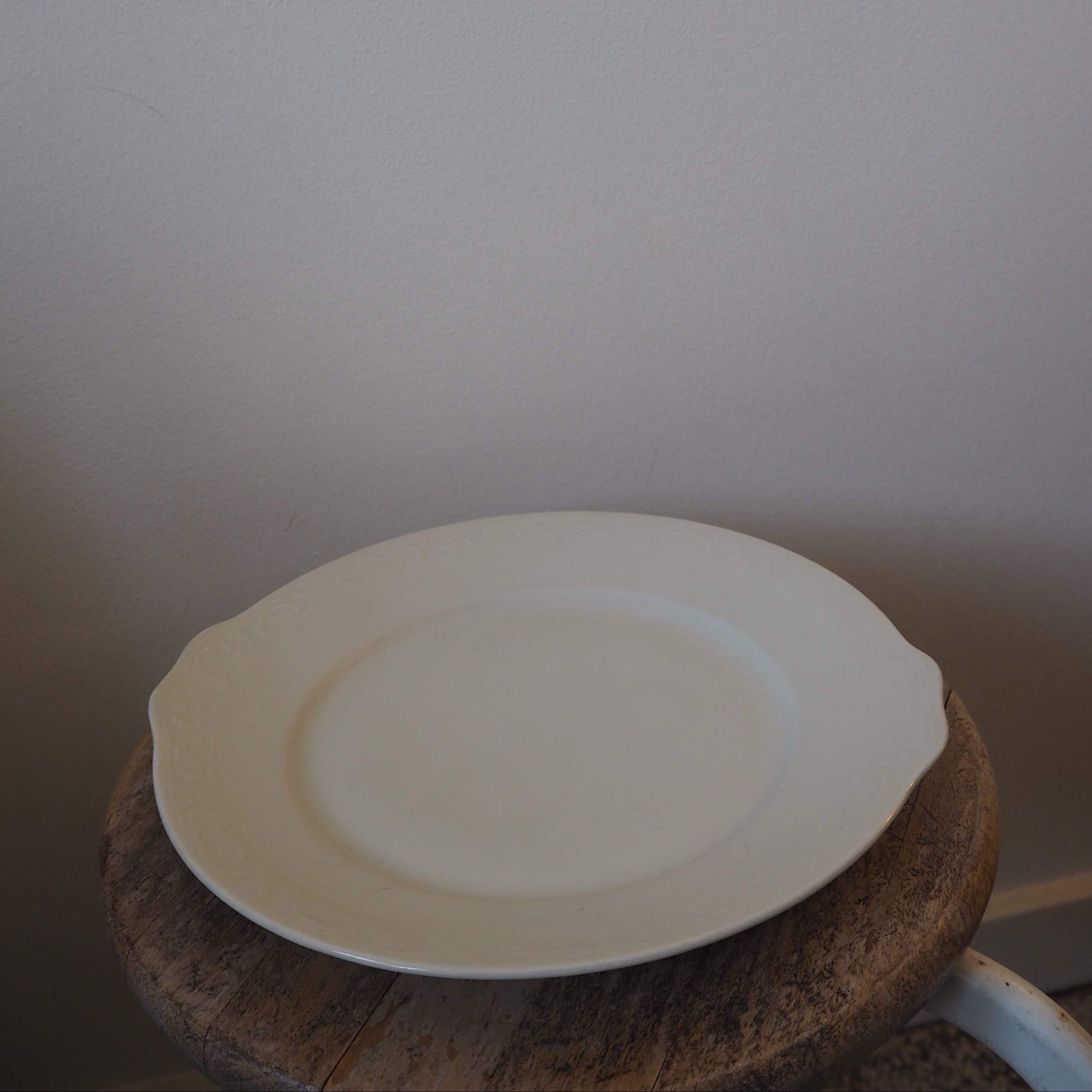Kjøbenhavns Porcellains Maleri rundt fad