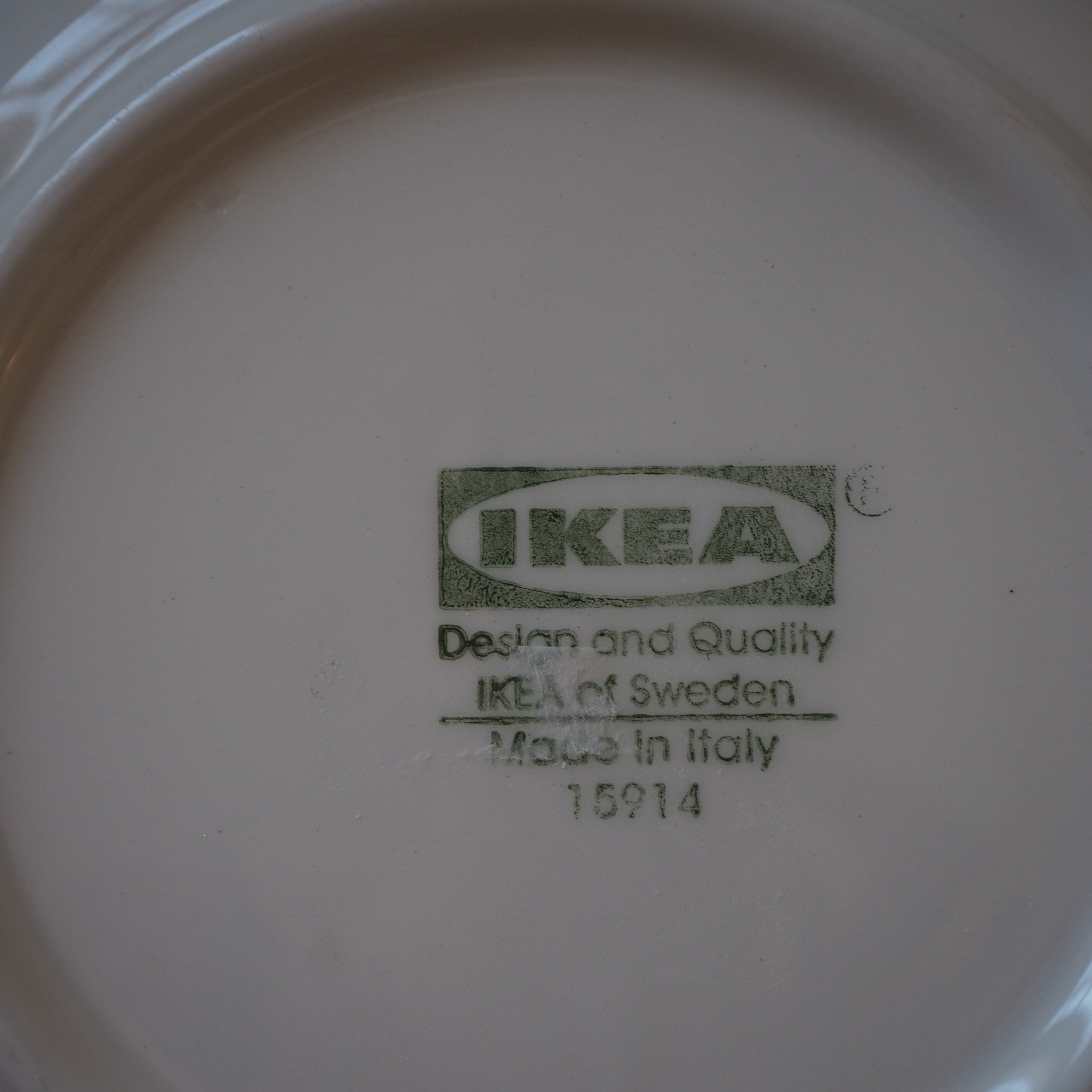 Svensk vintage IKEA frokosttallerkener