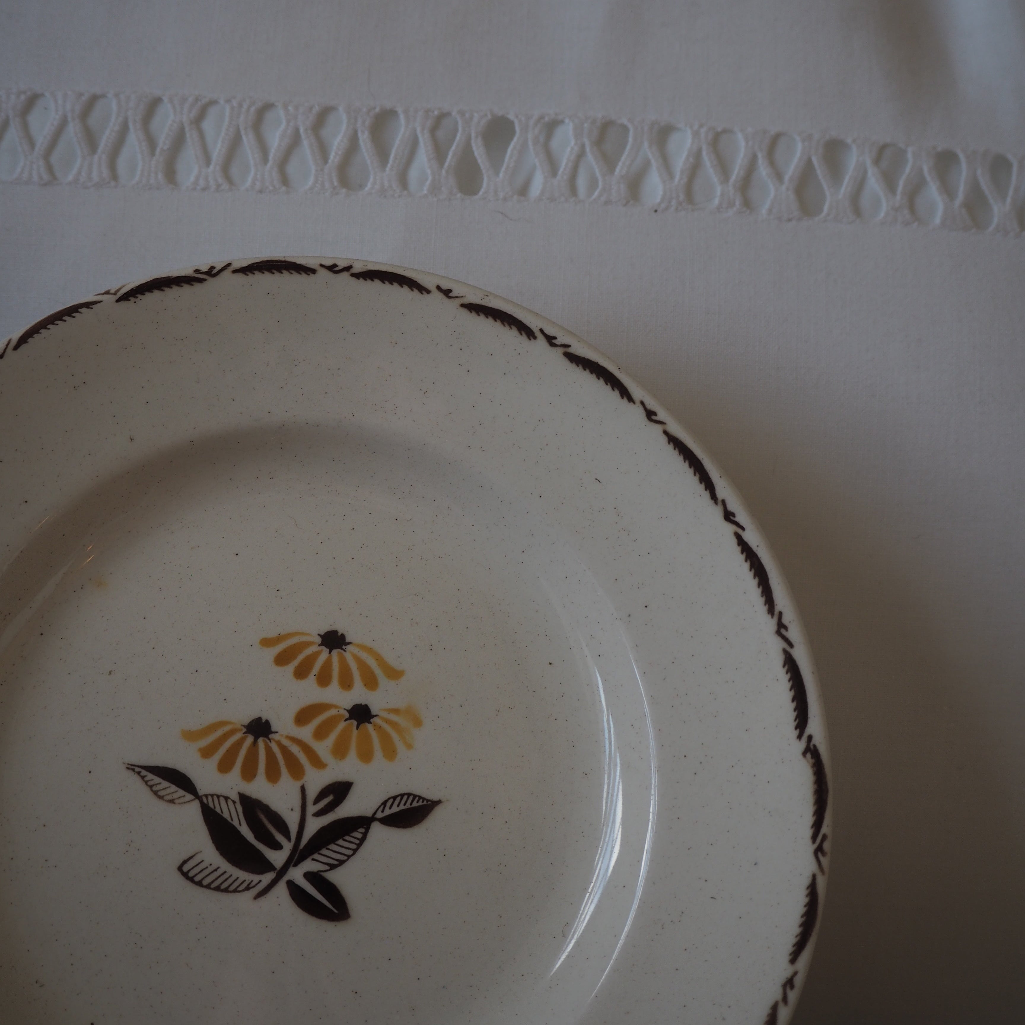 Dansk aluminia desserttallerken
