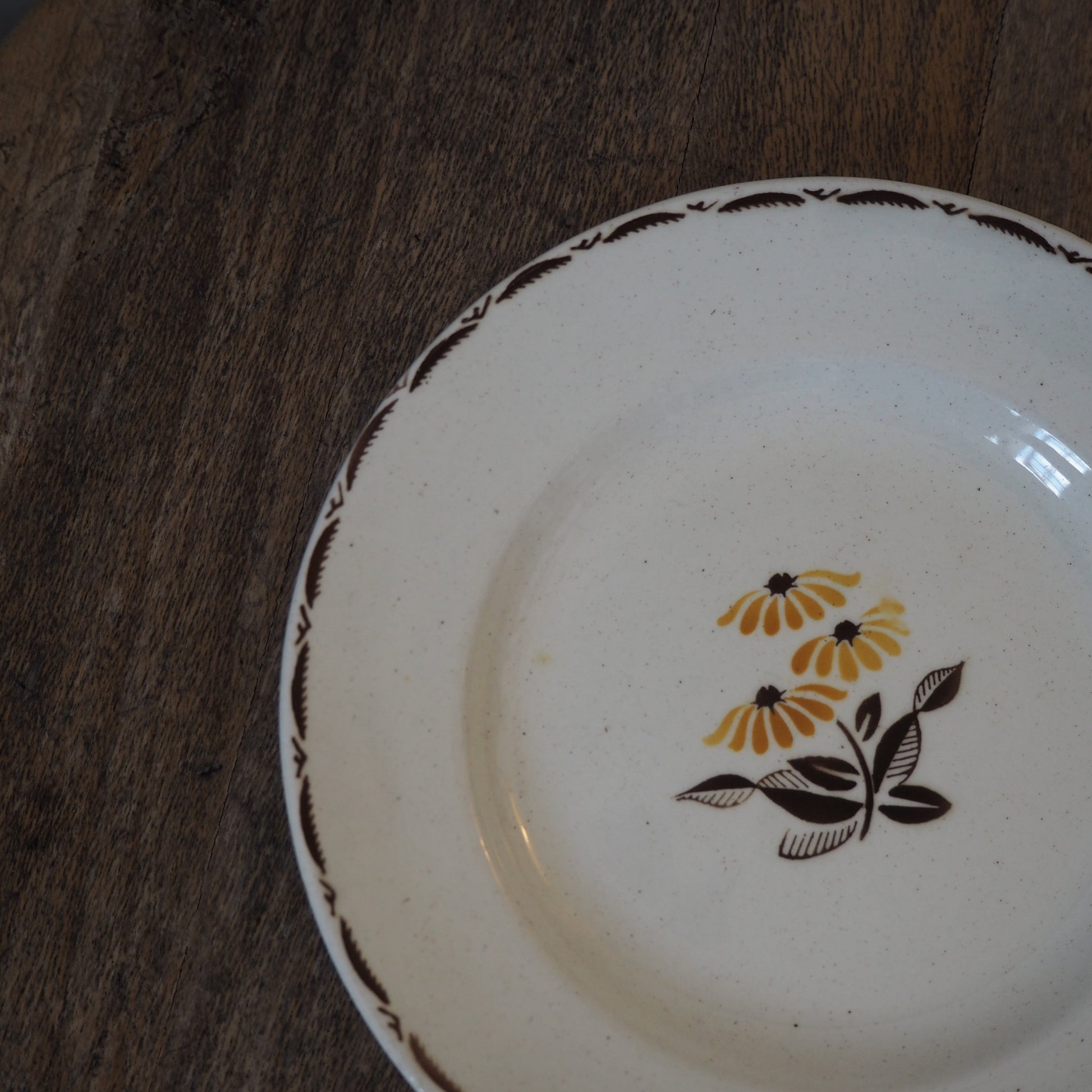Dansk aluminia desserttallerken