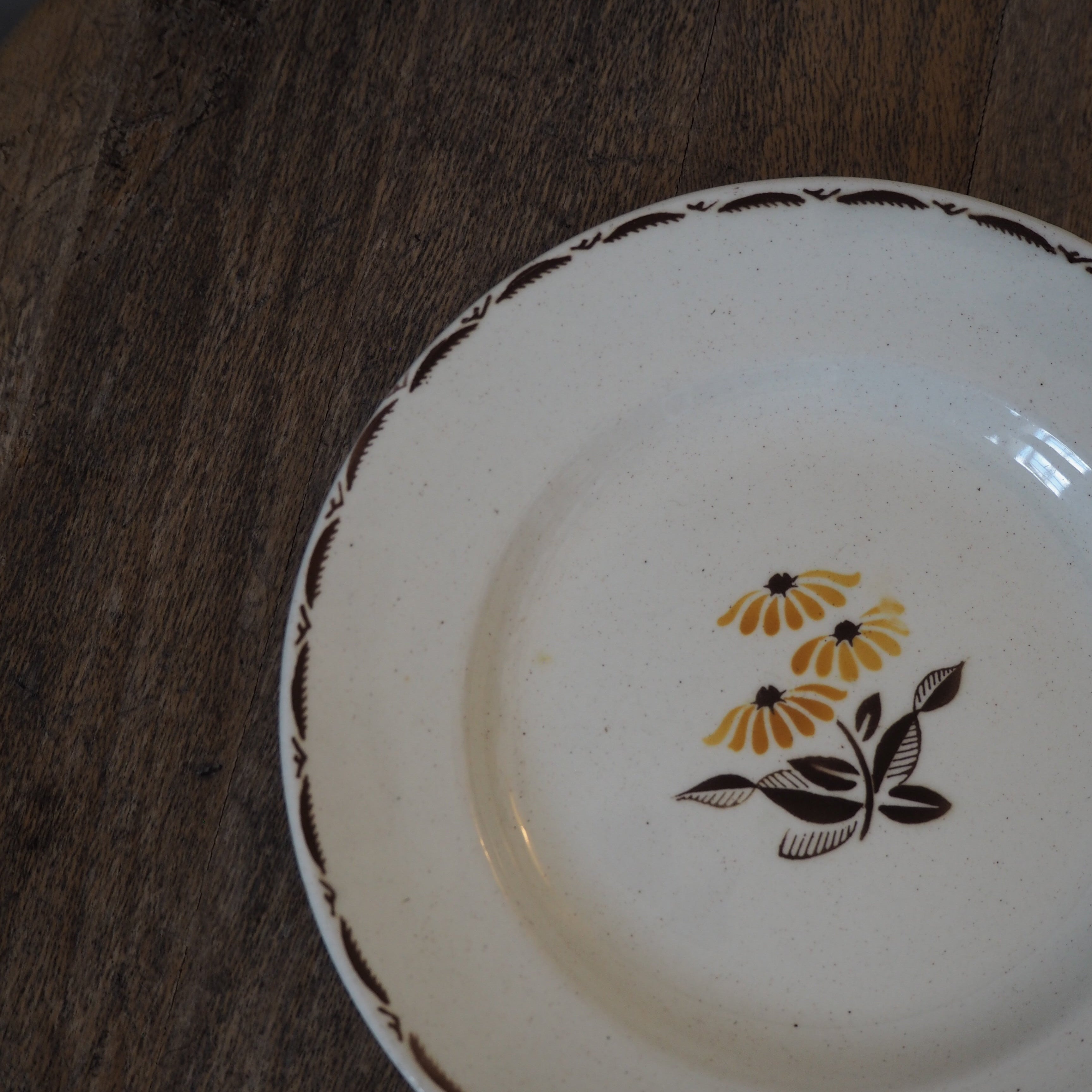 Dansk aluminia desserttallerken