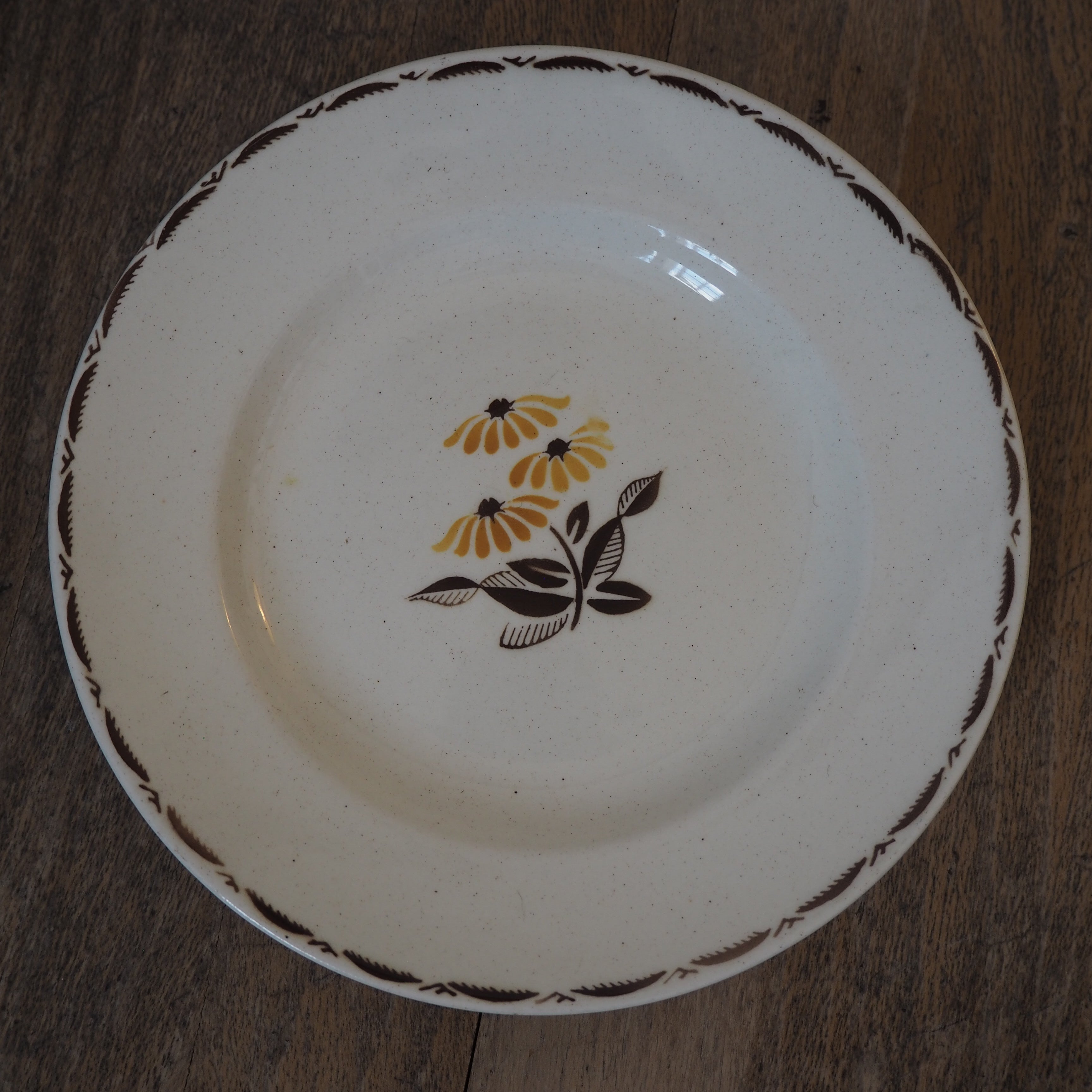 Dansk aluminia desserttallerken