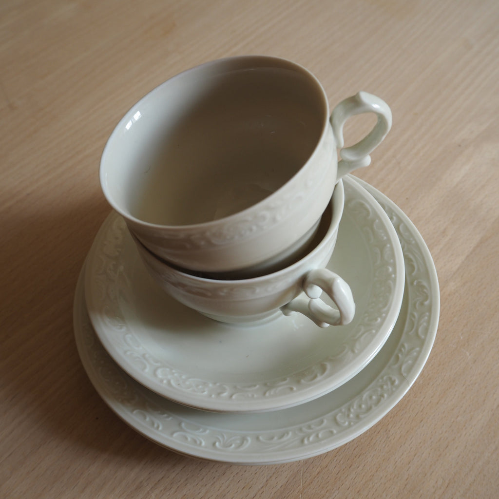 Dansk Kjøbenhavns Porcellains Maleri kaffestel