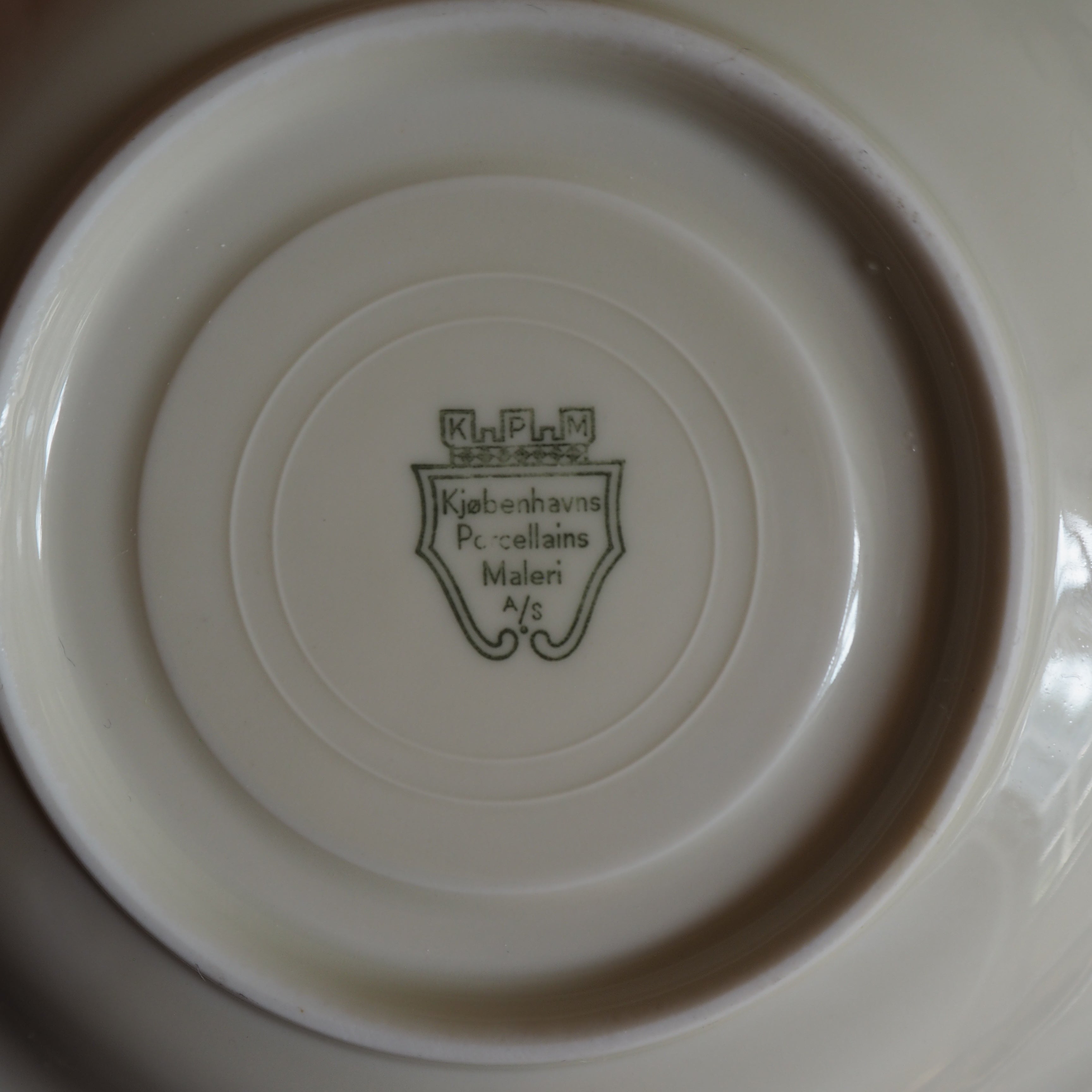 Dansk Kjøbenhavns Porcellains Maleri kaffestel