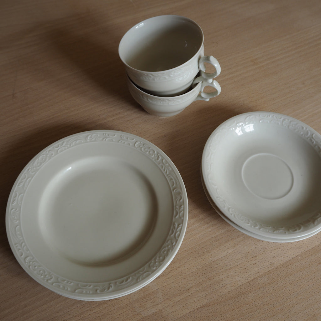 Dansk Kjøbenhavns Porcellains Maleri kaffestel