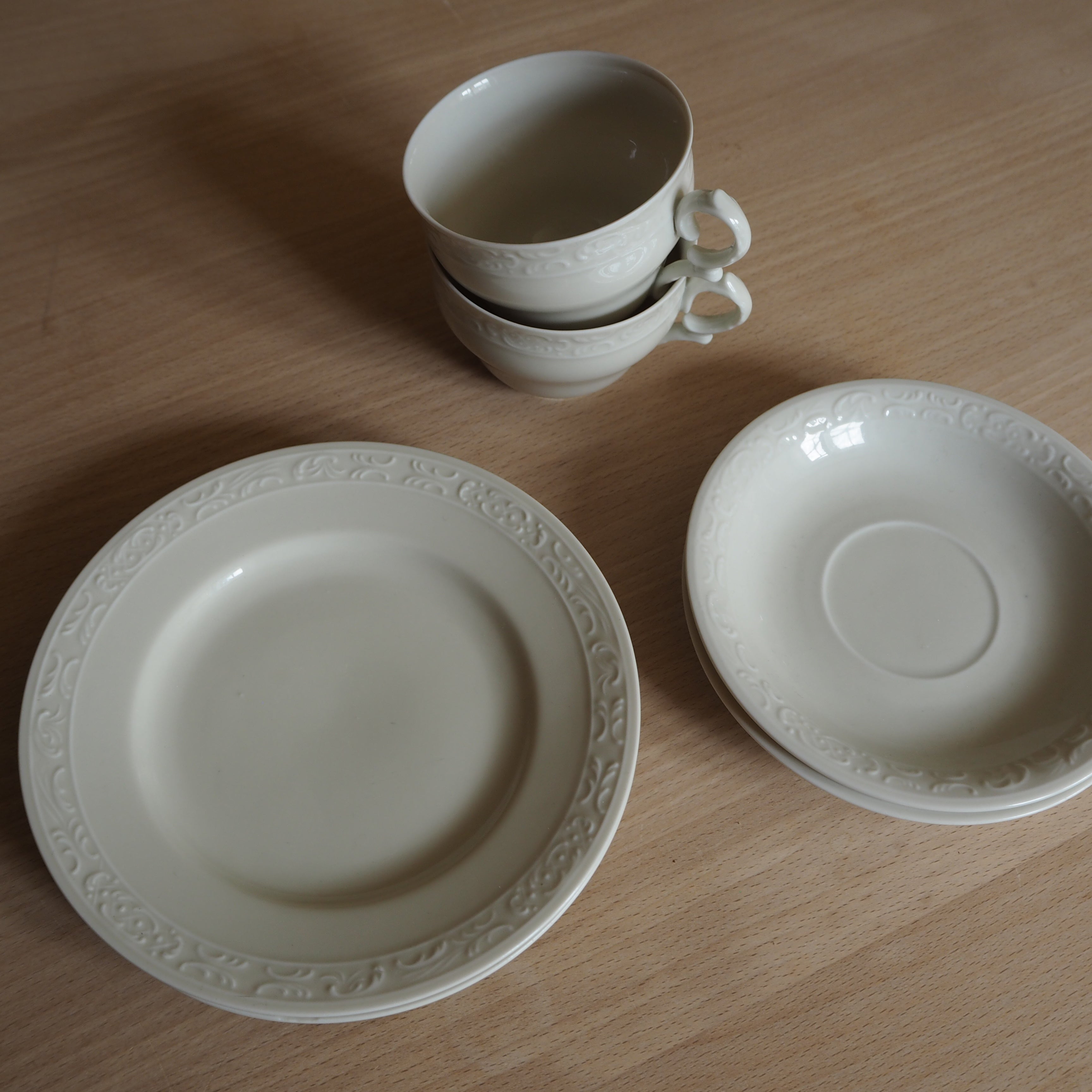 Dansk Kjøbenhavns Porcellains Maleri kaffestel