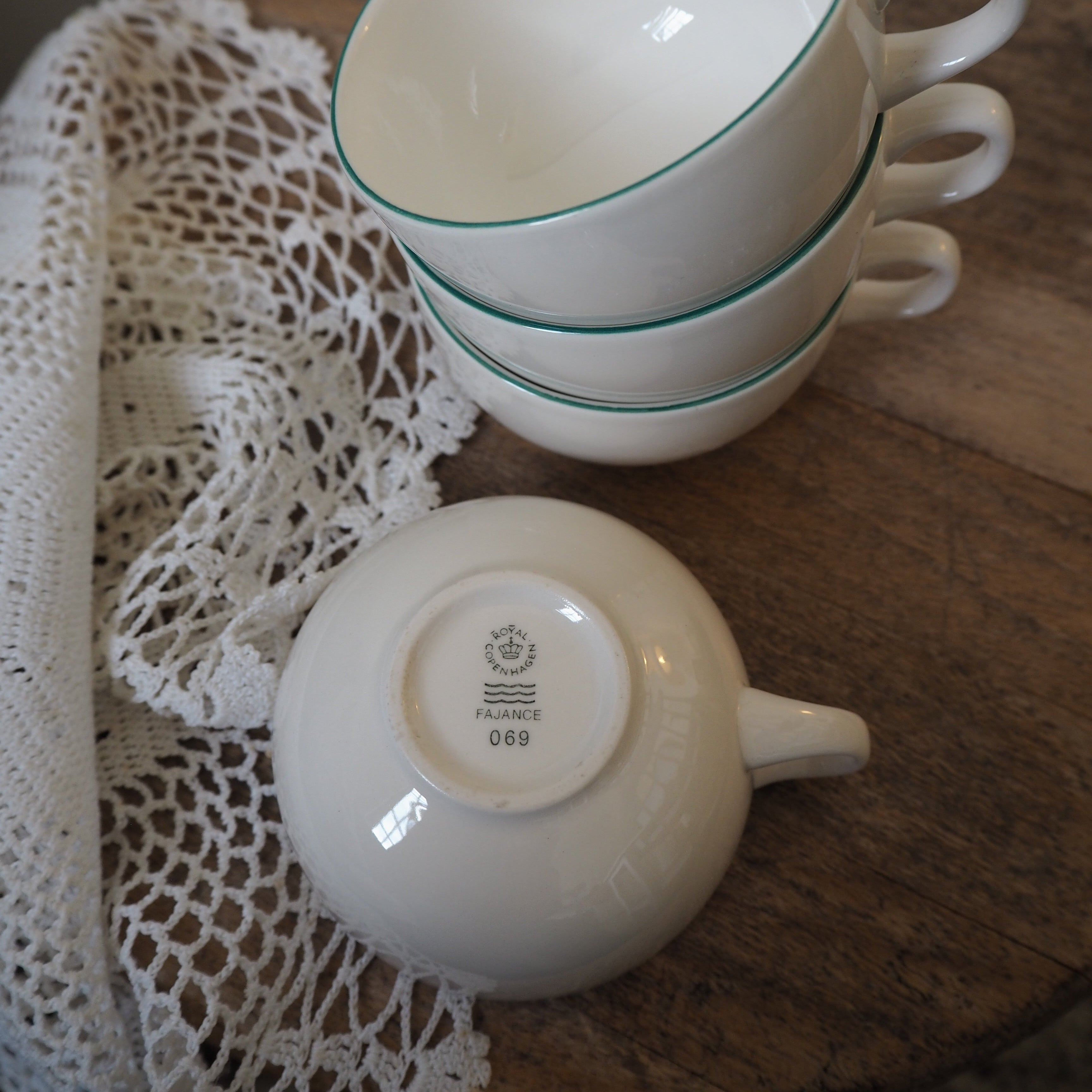 Dansk fajance Royal Copenhagen kopper