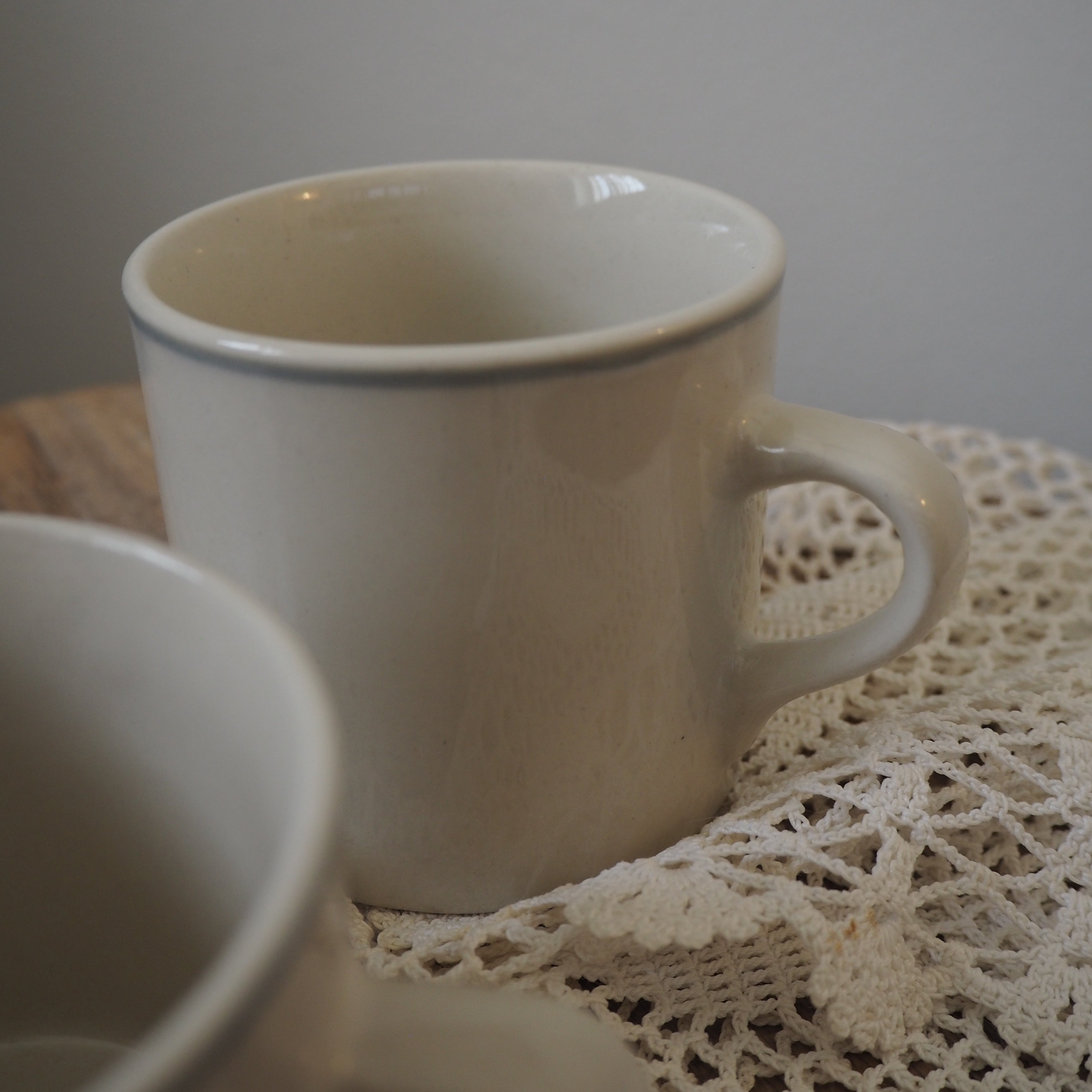 Porcelæns korte kaffekrus