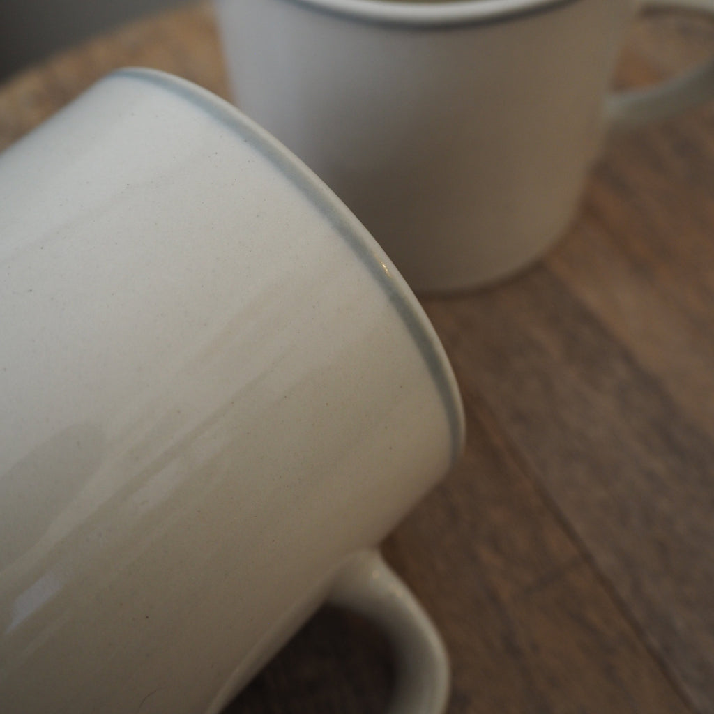 Porcelæns korte kaffekrus