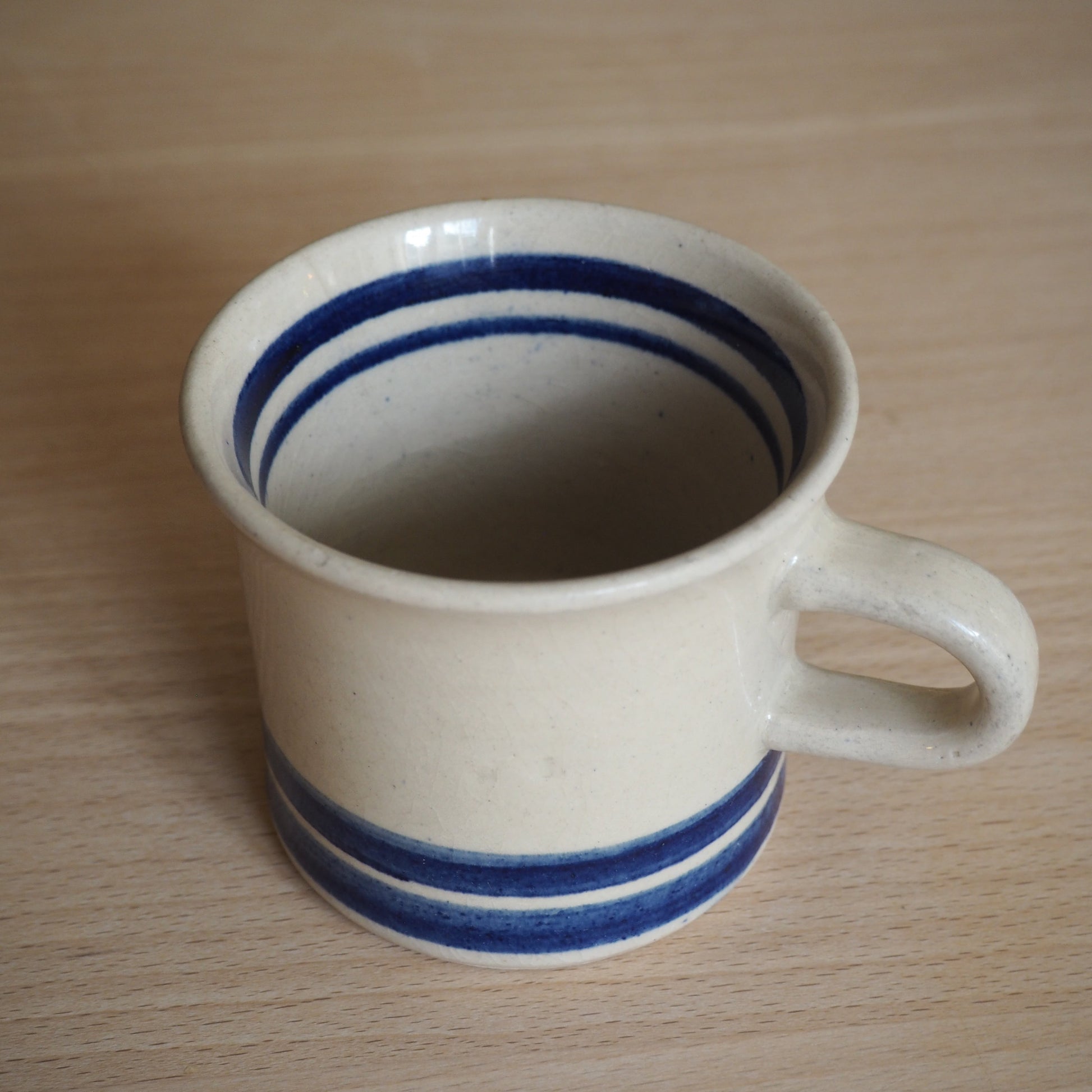 Dansk lav keramik kaffekrus