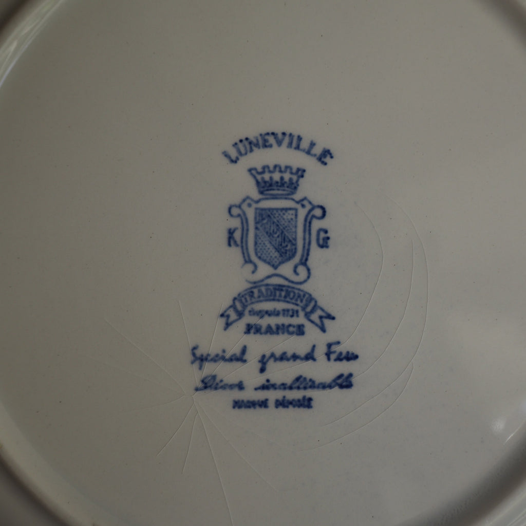 Fransk vintage K&G Luneville skåle