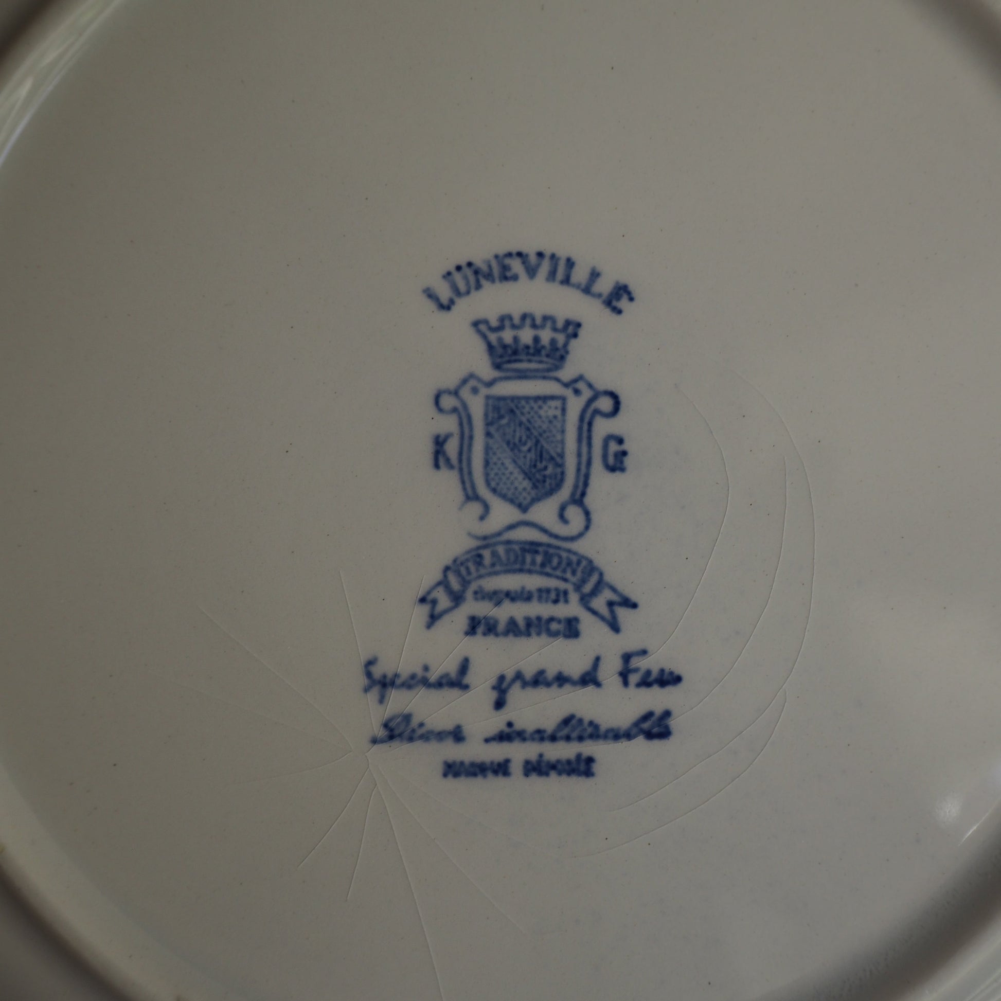 Fransk vintage K&G Luneville skåle
