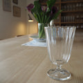 Vinglas m. rillet sider