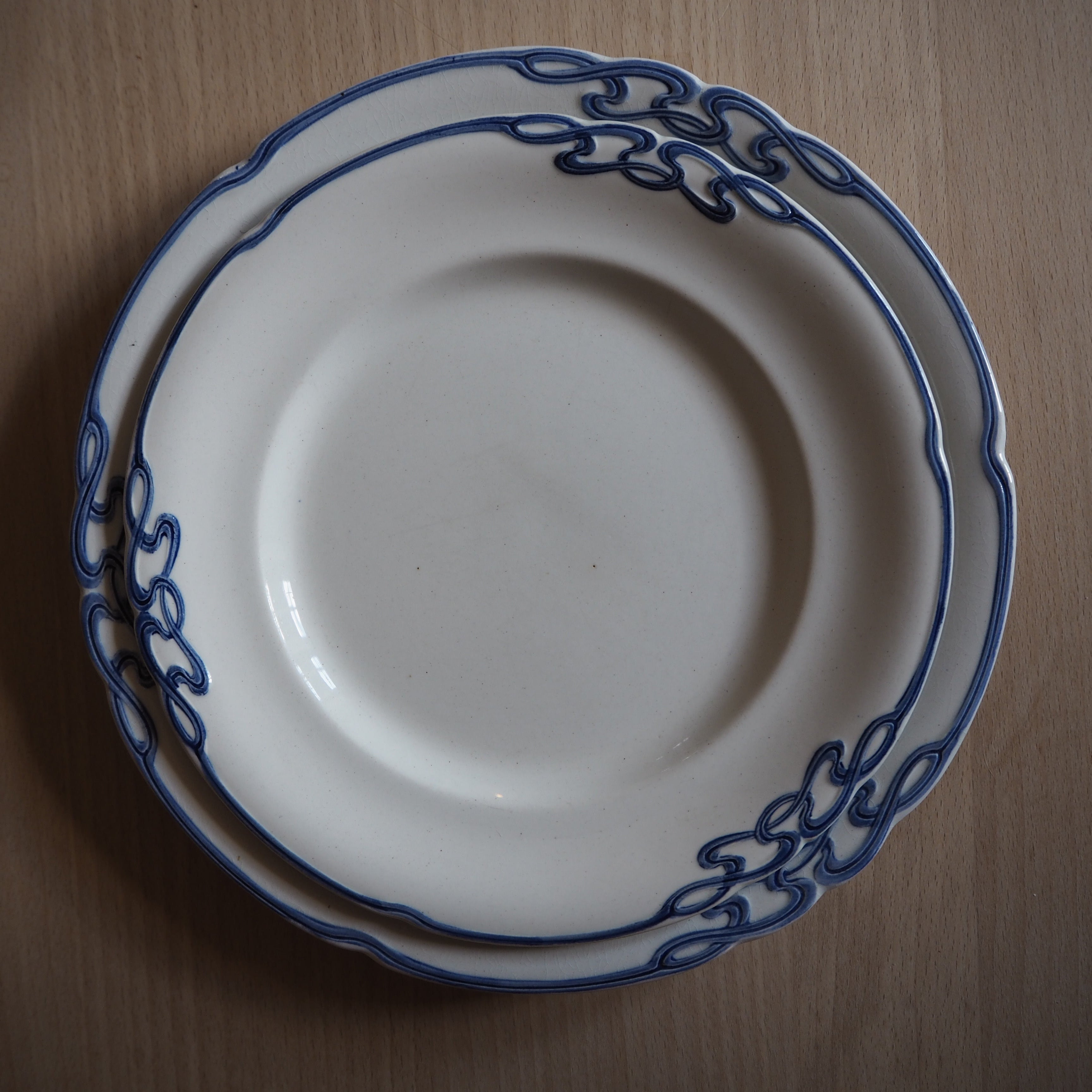 Tysk Villeroy & Boch tallerken