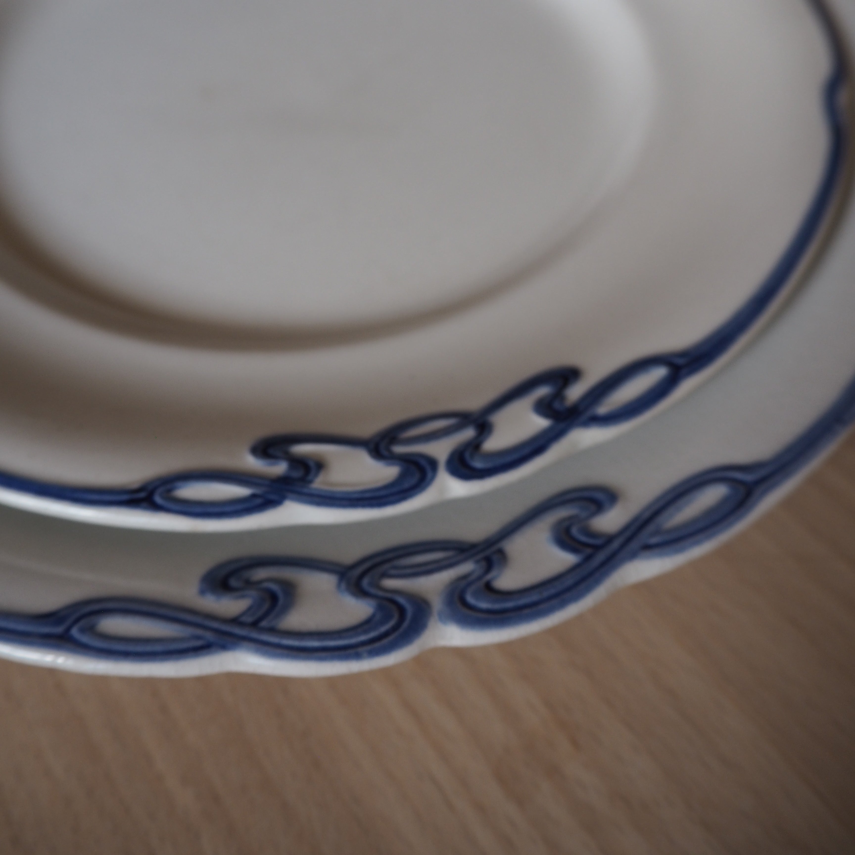 Tysk Villeroy & Boch frokosttallerken