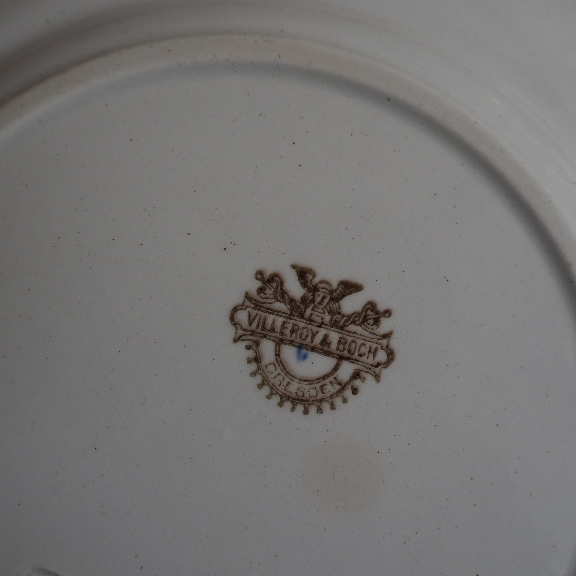 Tysk Villeroy & Boch tallerken