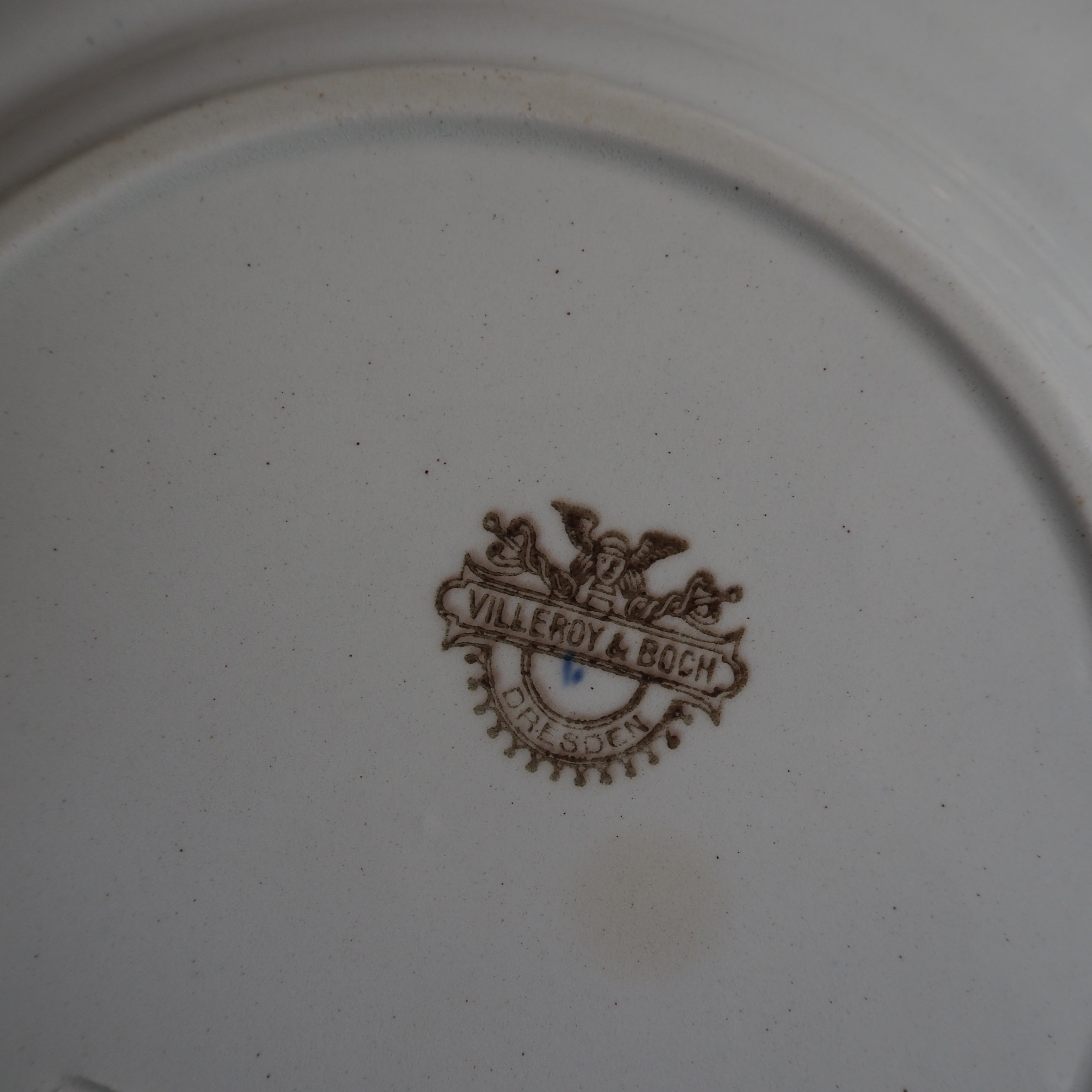 Tysk Villeroy & Boch tallerken