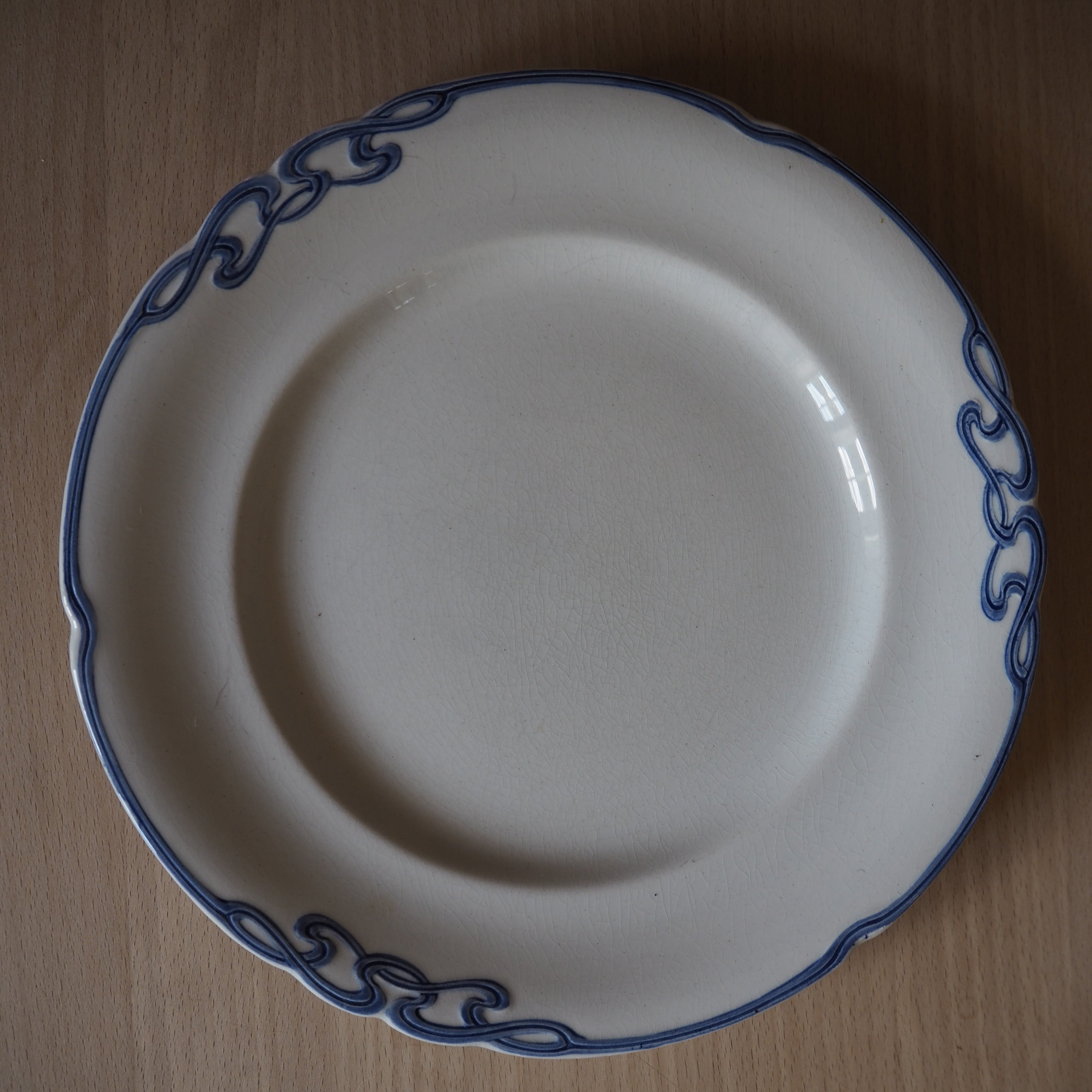 Tysk Villeroy & Boch tallerken
