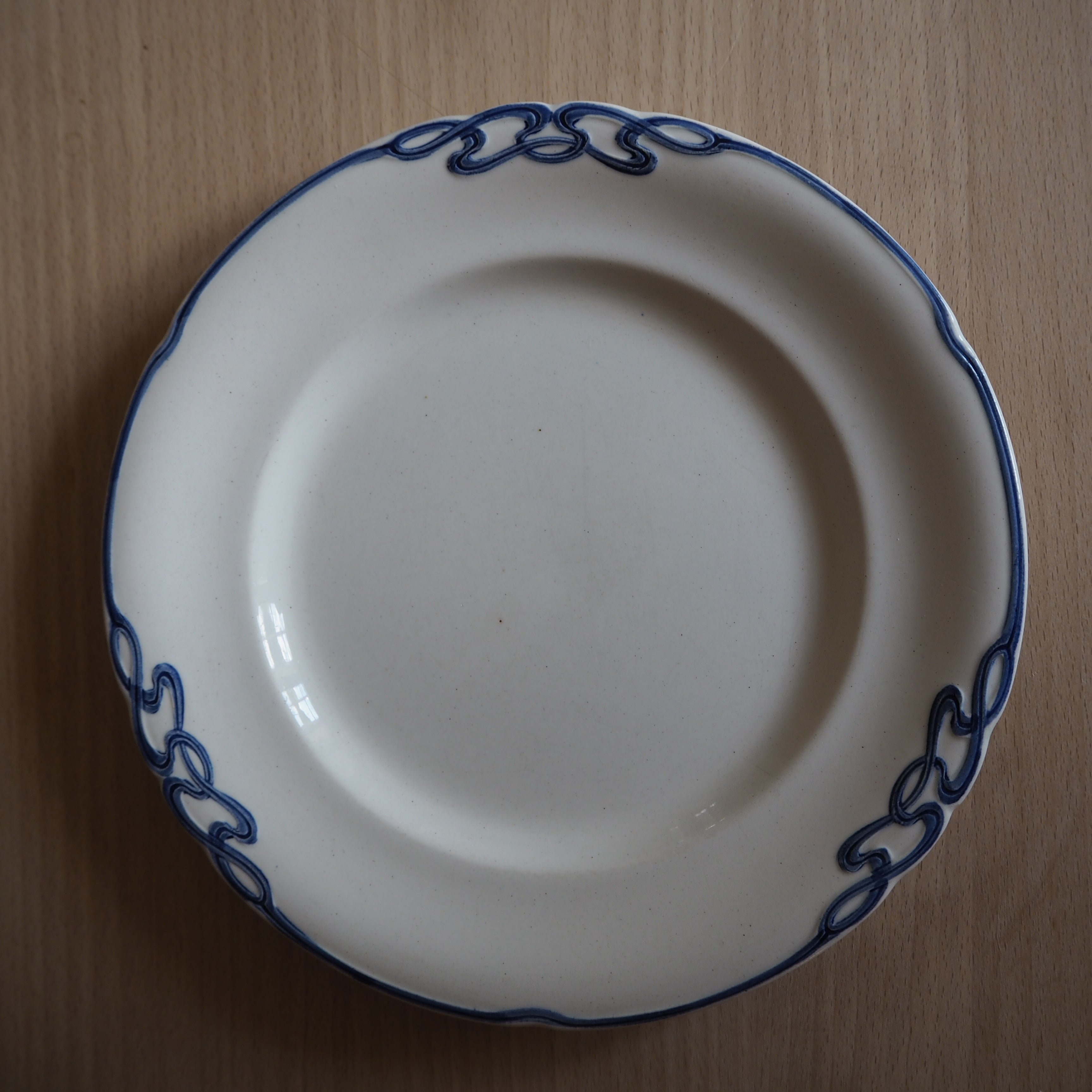 Tysk Villeroy & Boch frokosttallerken