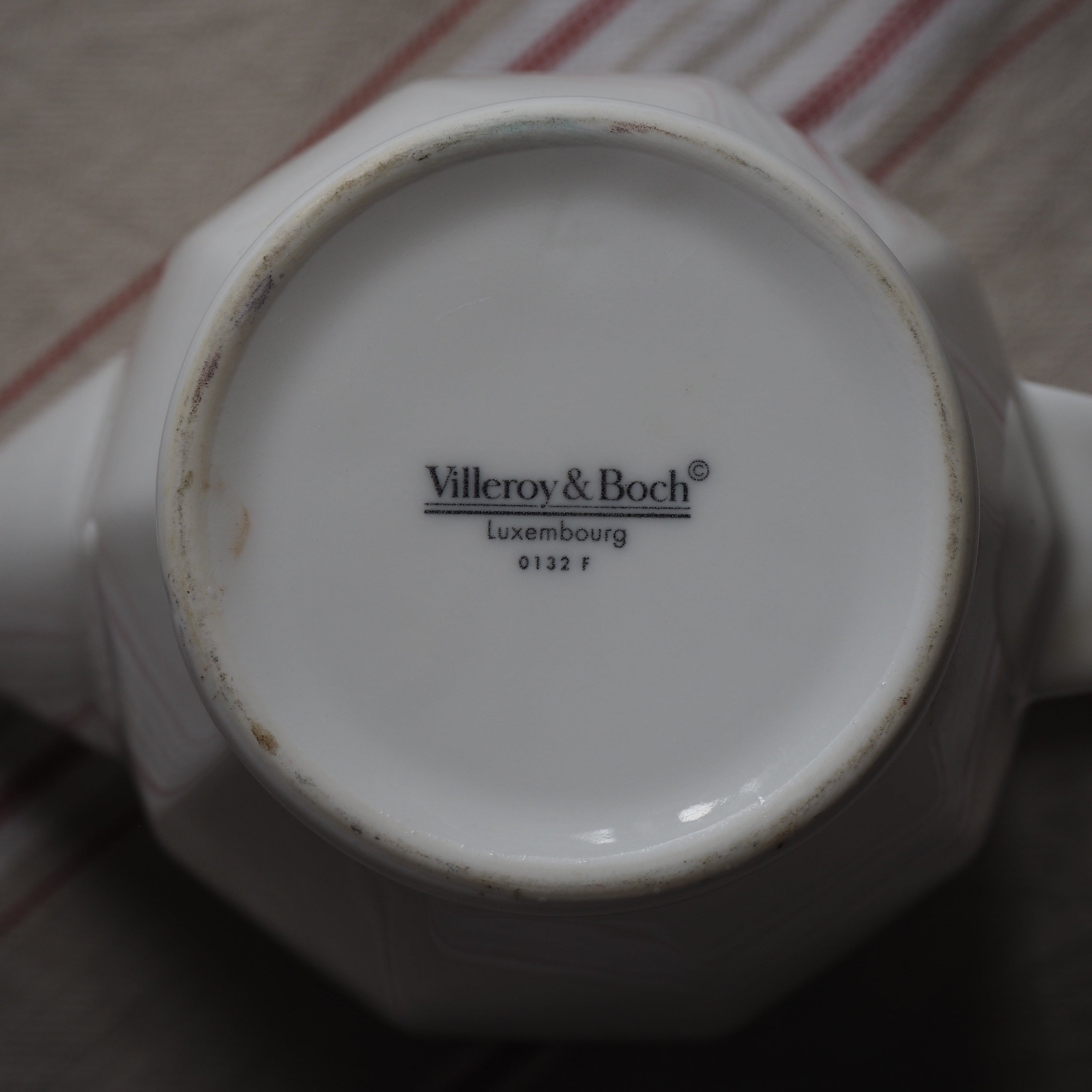 Tysk Villeroy & Boch hvid tekande