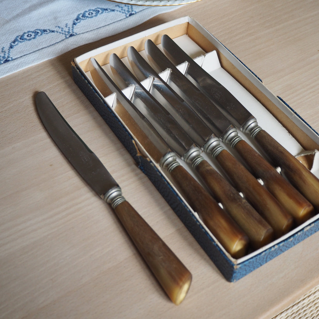 Franske rustfri stål smørknive