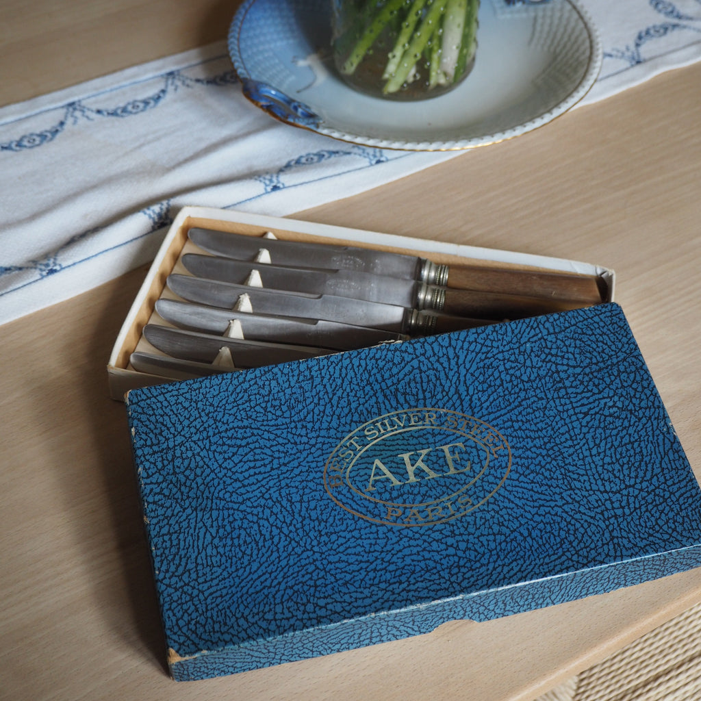Franske rustfri stål smørknive