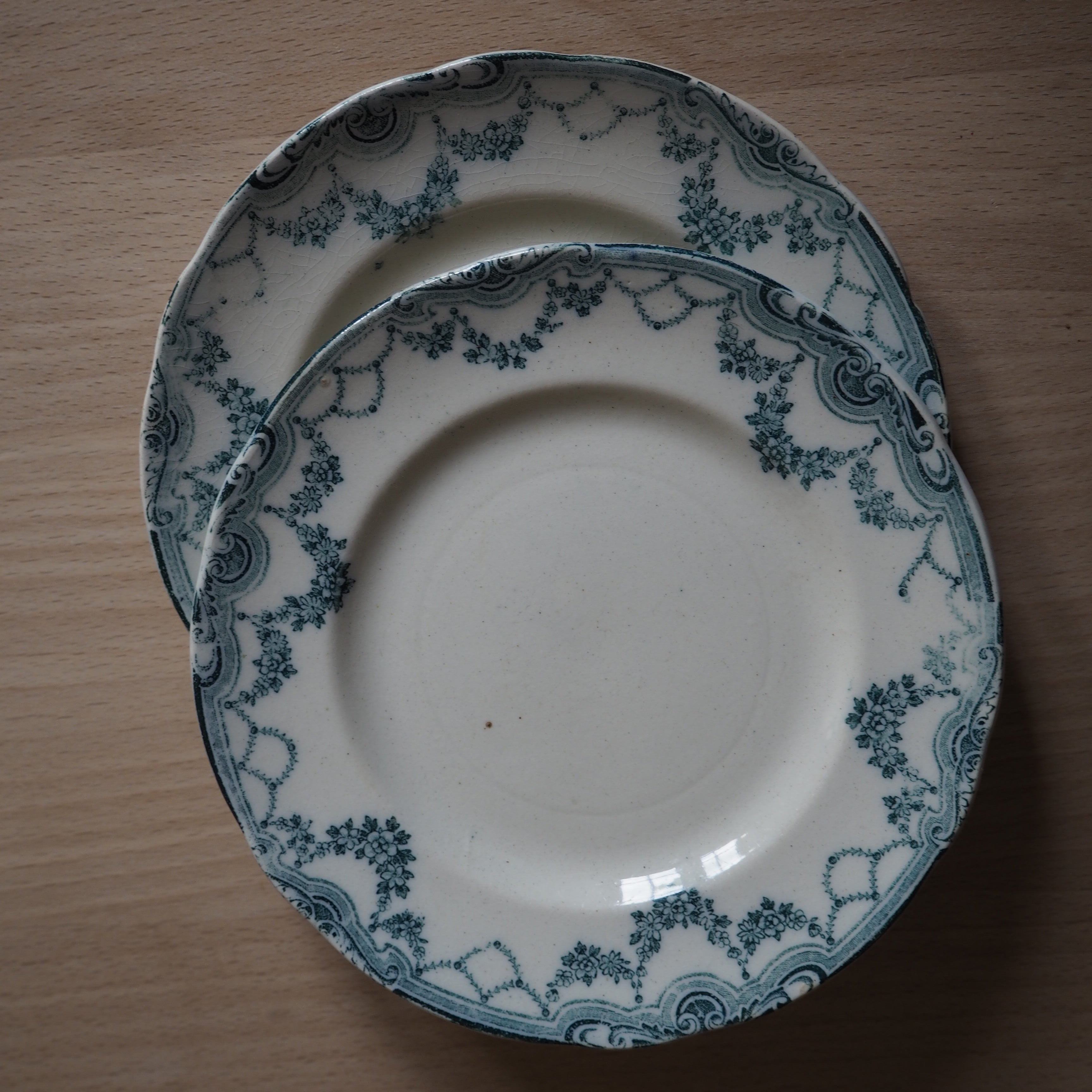 Svenske Gustavsberg desserttallerkener