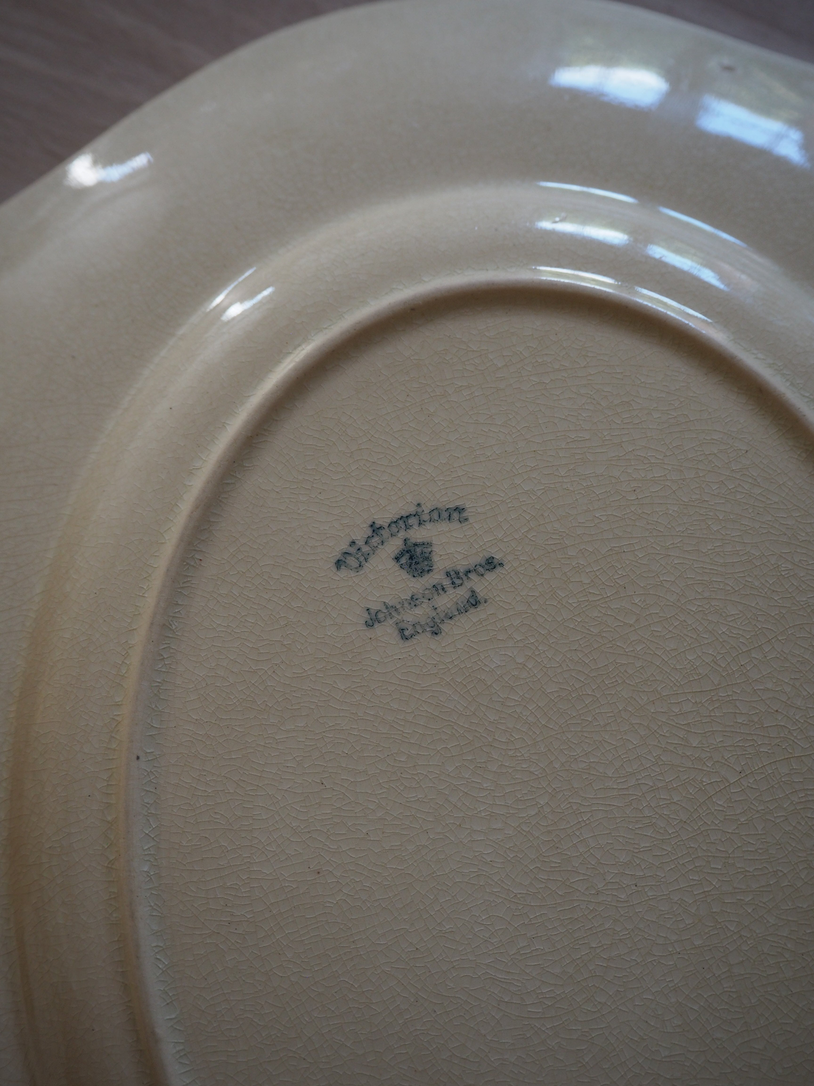 Engelsk vintage Johnson Bros. fad