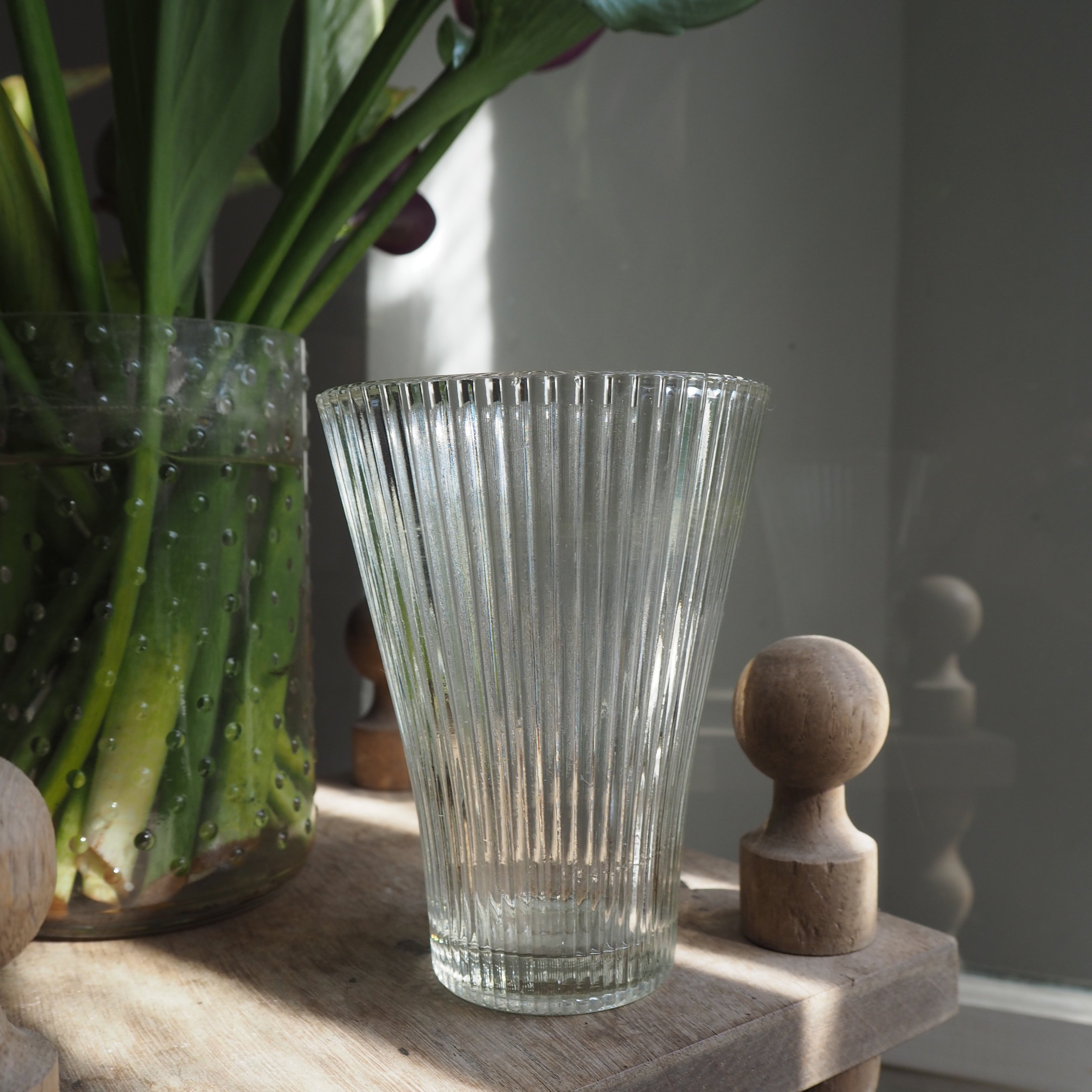 Vintage Holmegaard hospitalsvase