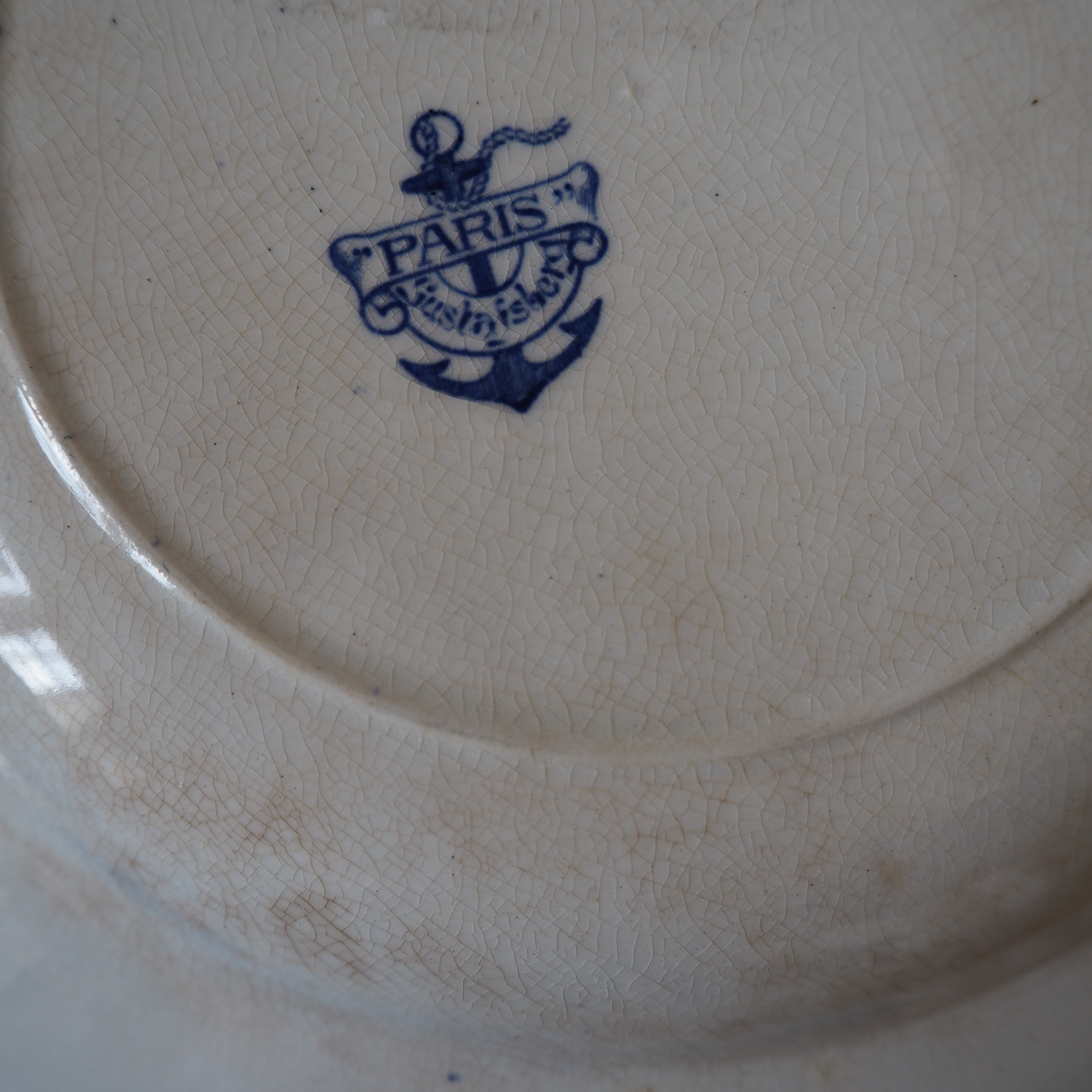 Svensk vintage Gustafsberg dyb tallerken