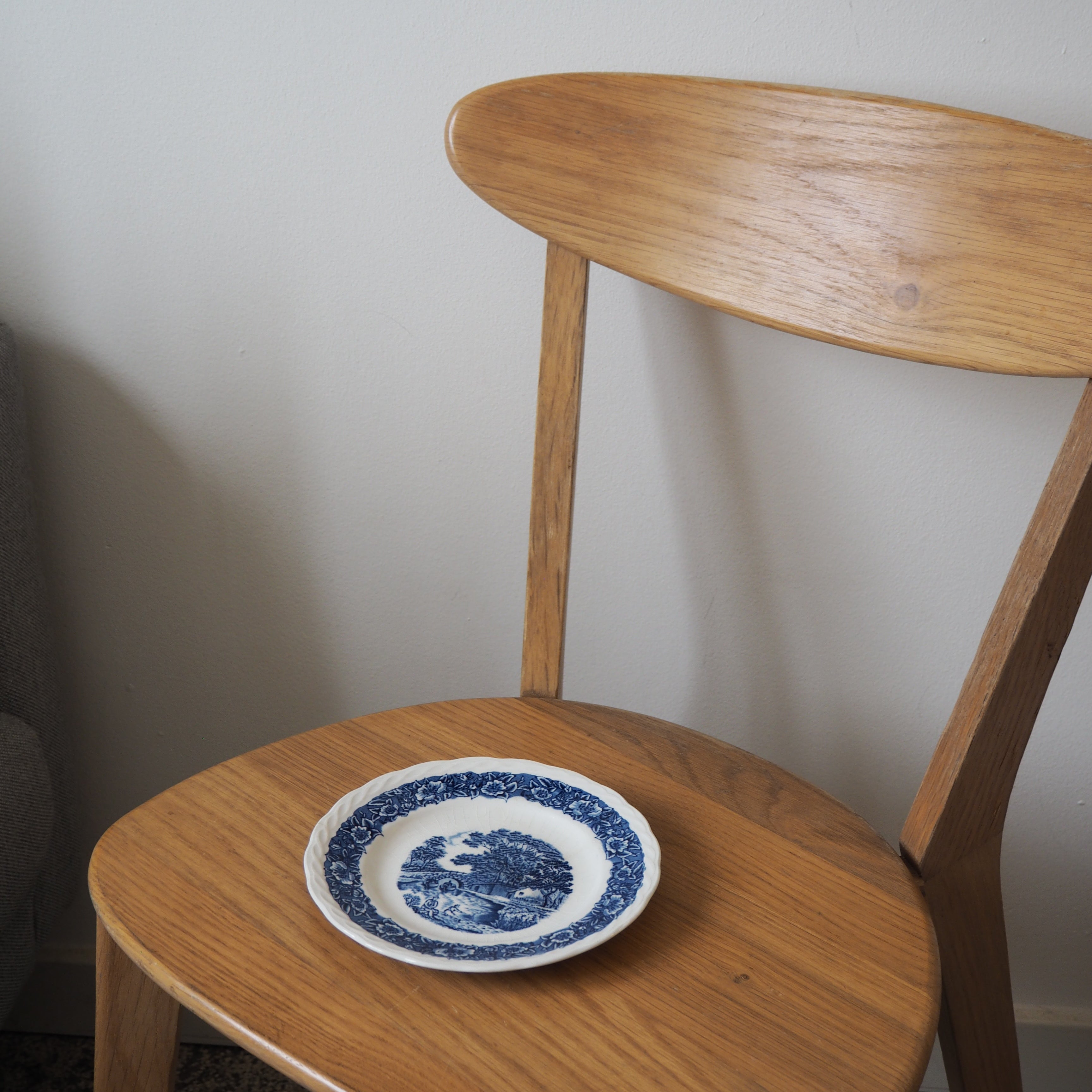 Engelsk vintage desserttallerken