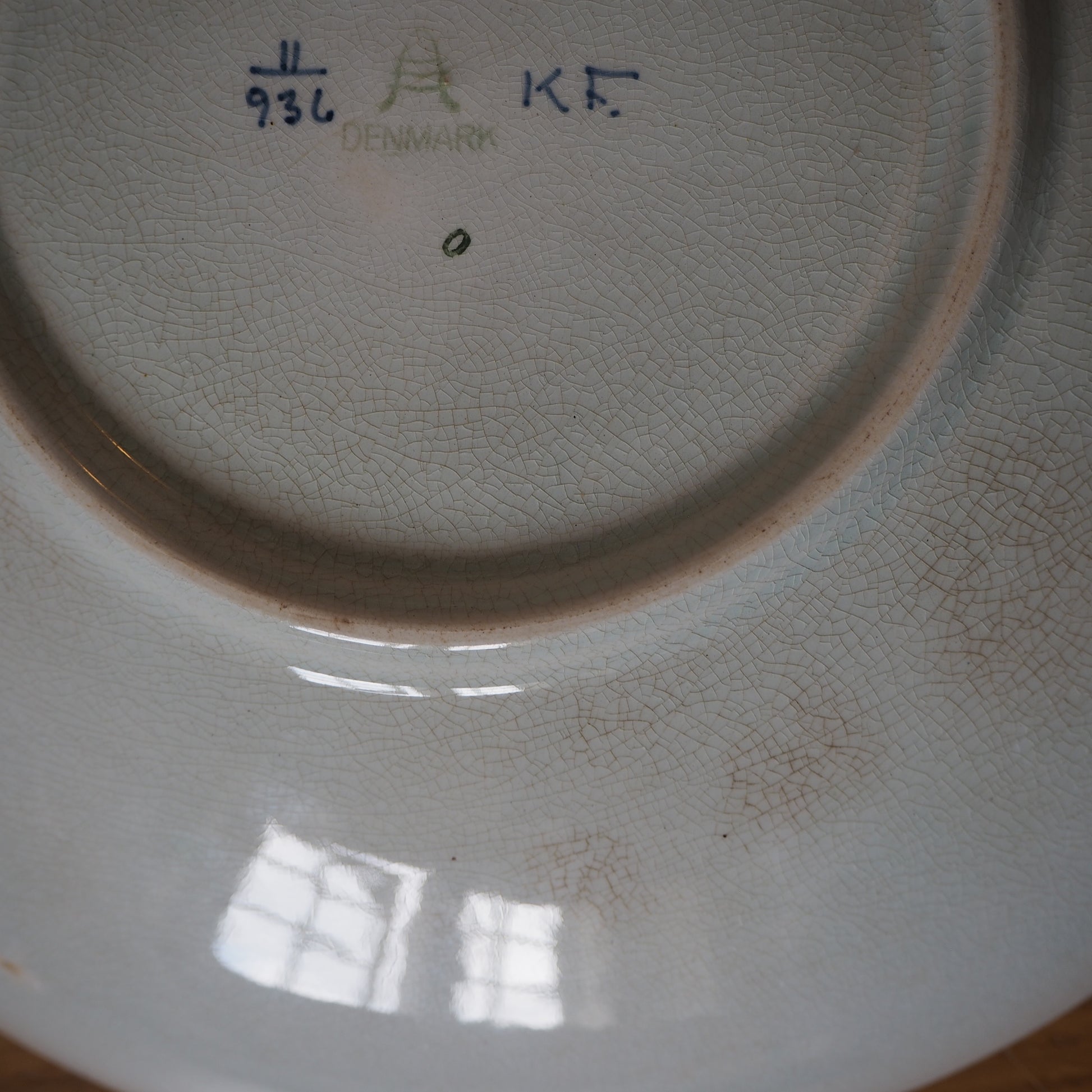 Dansk "Tranquebar" stor skål