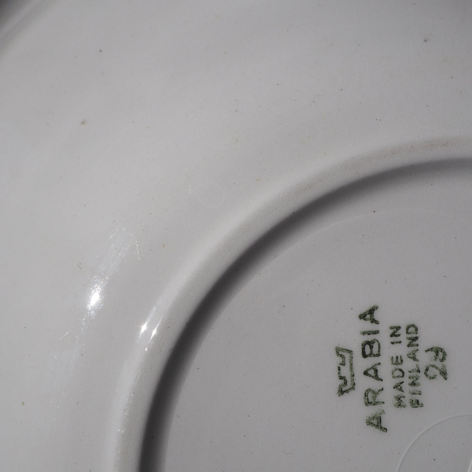 Finske vintage Arabia dybe tallerkener