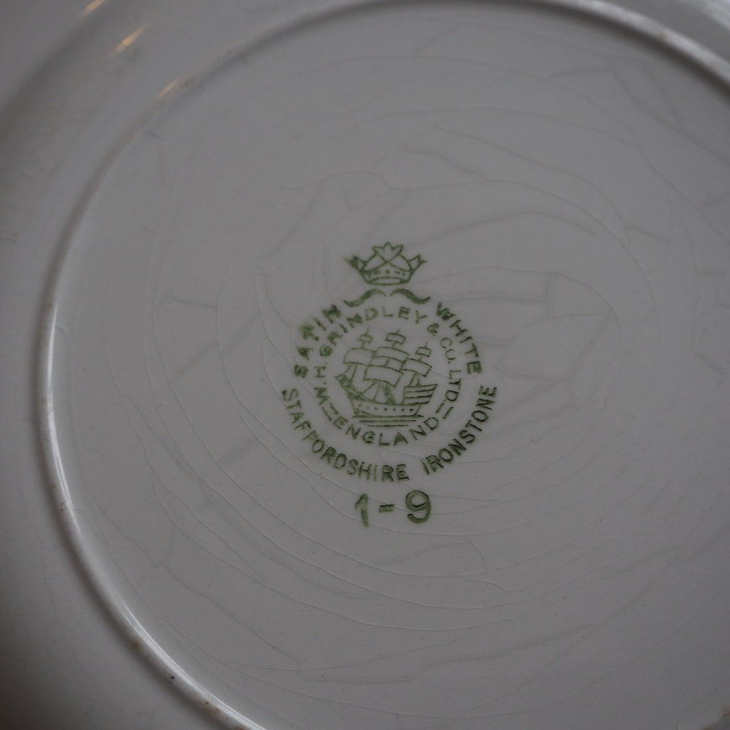 Engelsk W. H. Grindley frokosttallerken