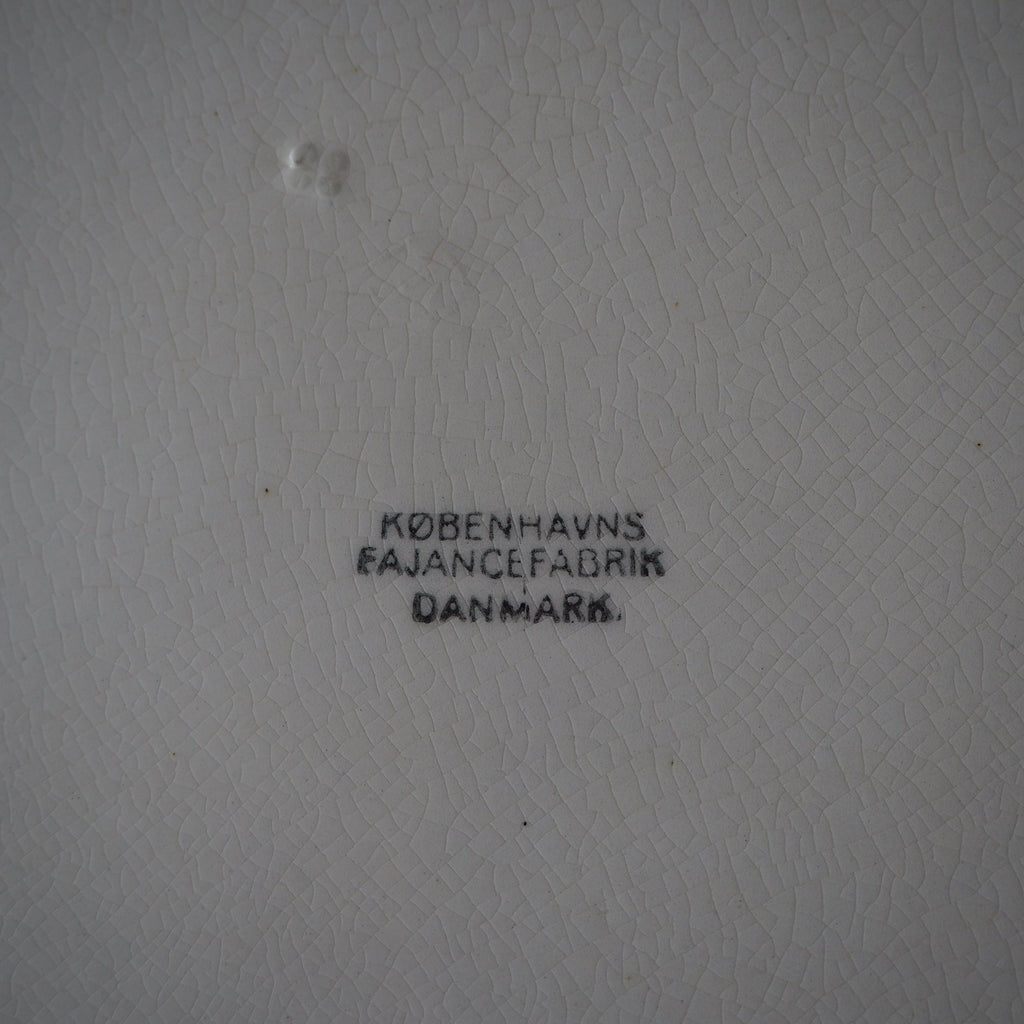 Dansk København Fajancefabrik fad