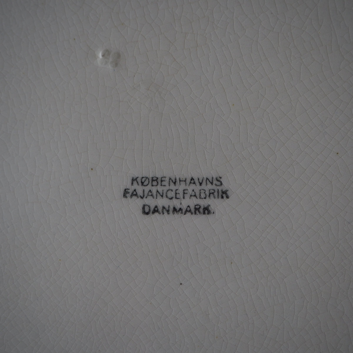Dansk København Fajancefabrik fad