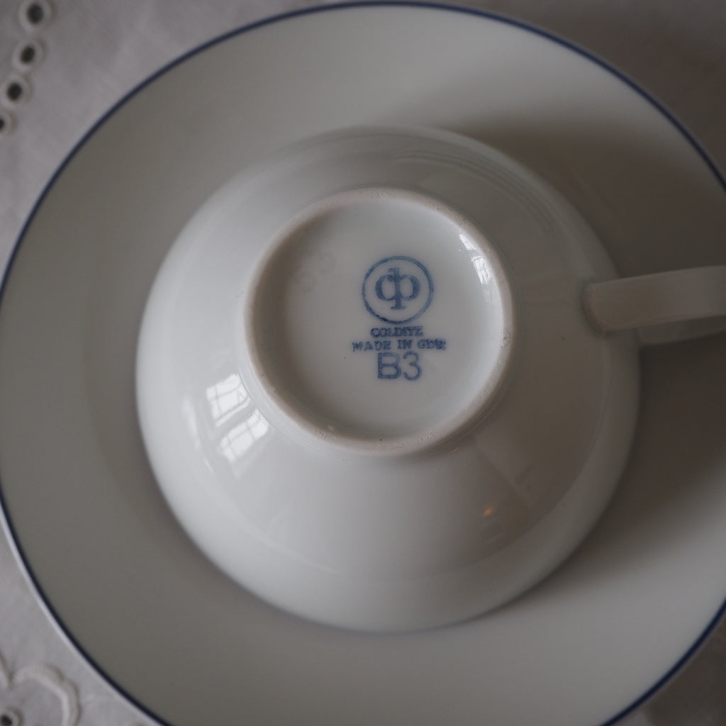 Tyske GDR kaffekopper